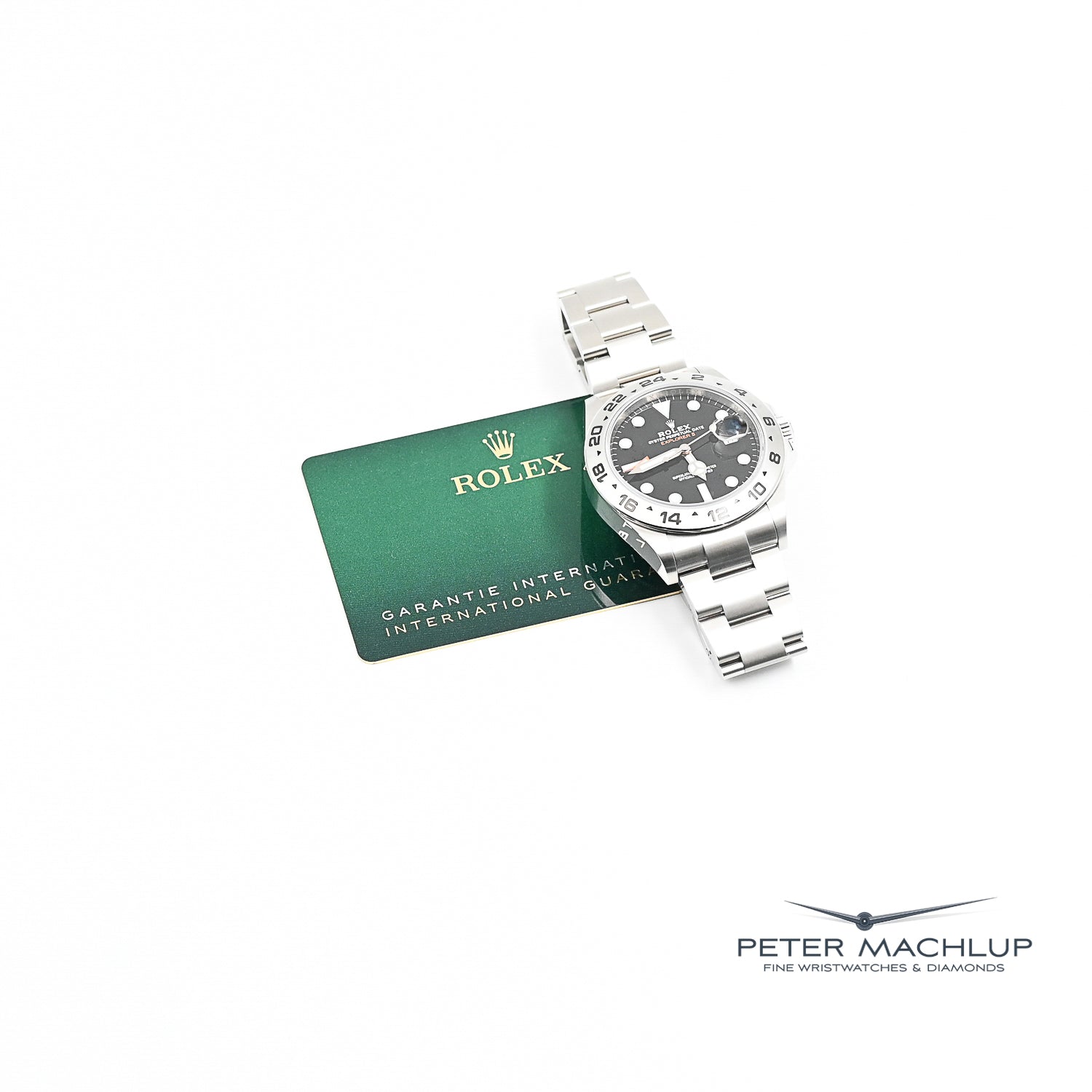 Rolex Explorer II 42mm Stainless Steel Watch 2021 Model - Perfect for Outdoor Adventures & Professional Use