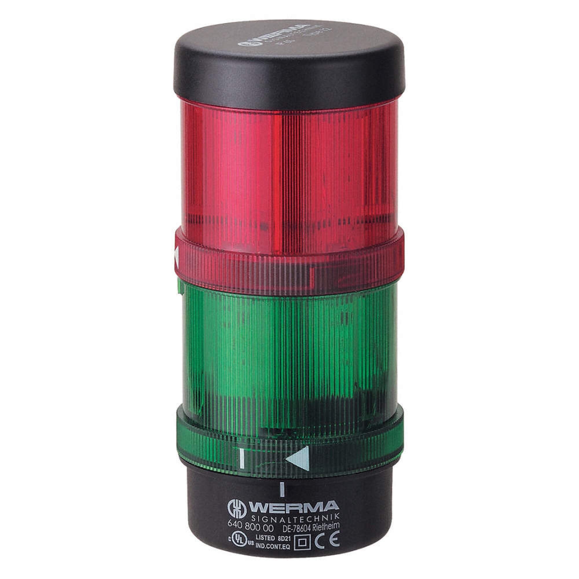 70mm Tower Light Assembly - 115VAC, 40mA LED Indicator Light for Industrial Equipment & Control Panels - Perfect for Machinery Status Alerts and Safety Warning Systems