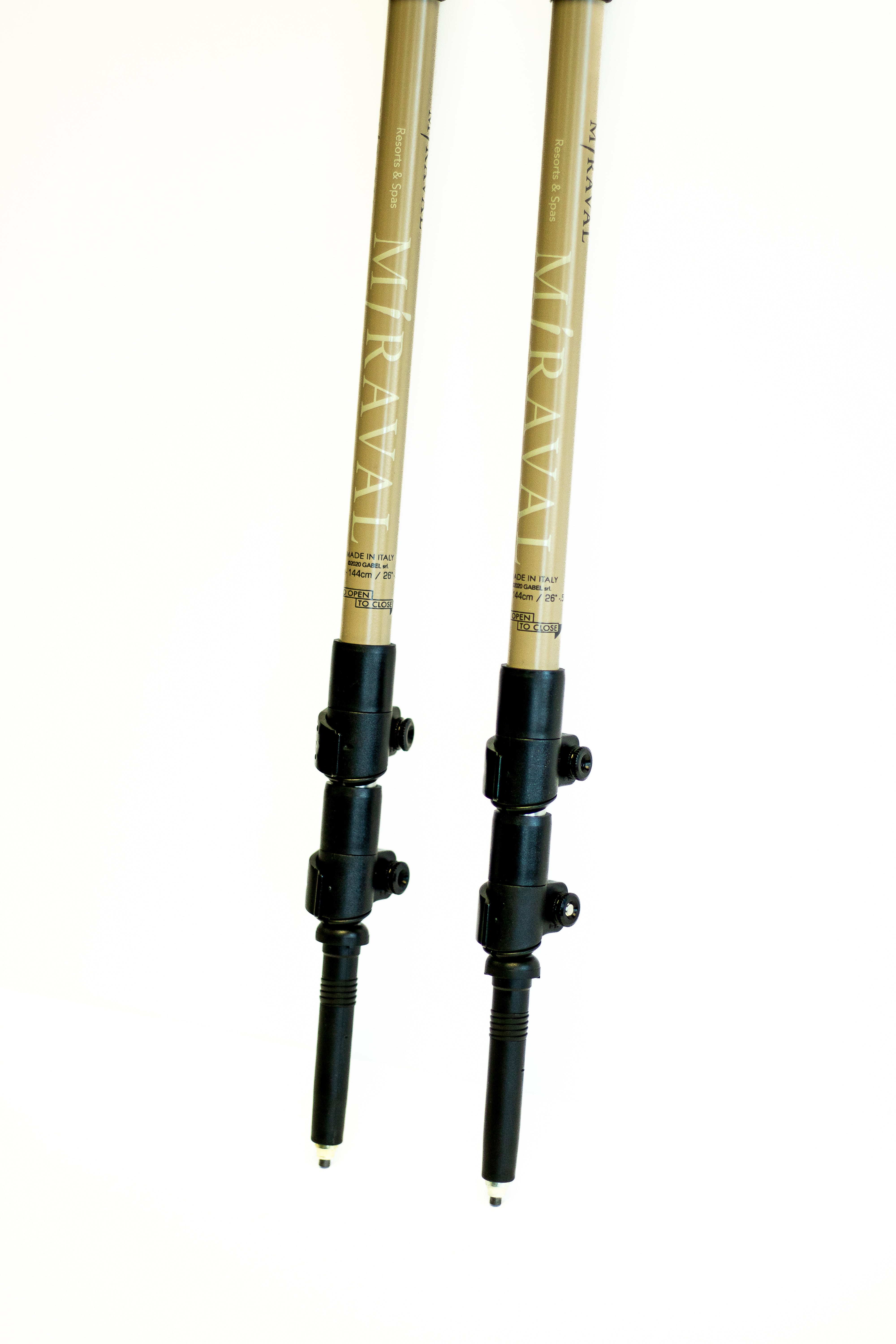 Premium Lightweight Miraval Hiking Poles - Adjustable Trekking Poles for Men & Women - Best for Mountain Climbing, Backpacking & Outdoor Adventures