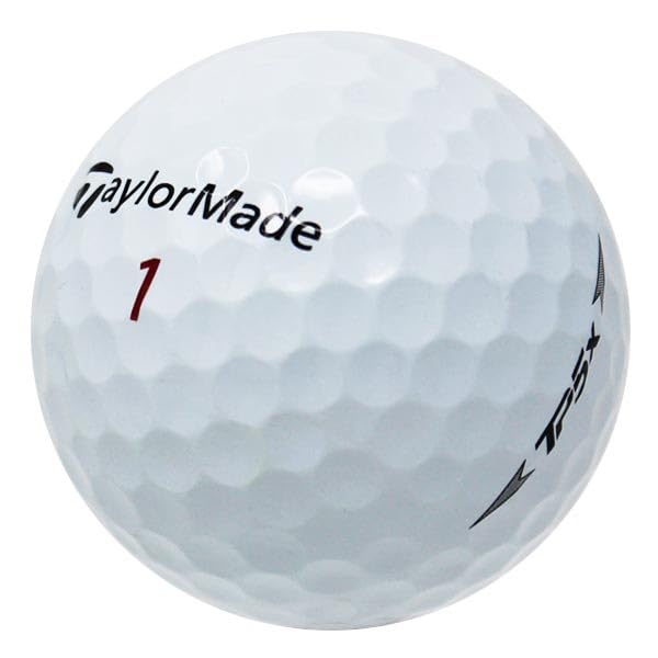 Refinished TaylorMade TP5 X Golf Balls - Premium Used Golf Balls, No Logos or Player Markings, Quality Guaranteed (White) - Perfect for Practice, Tournaments & Casual Play