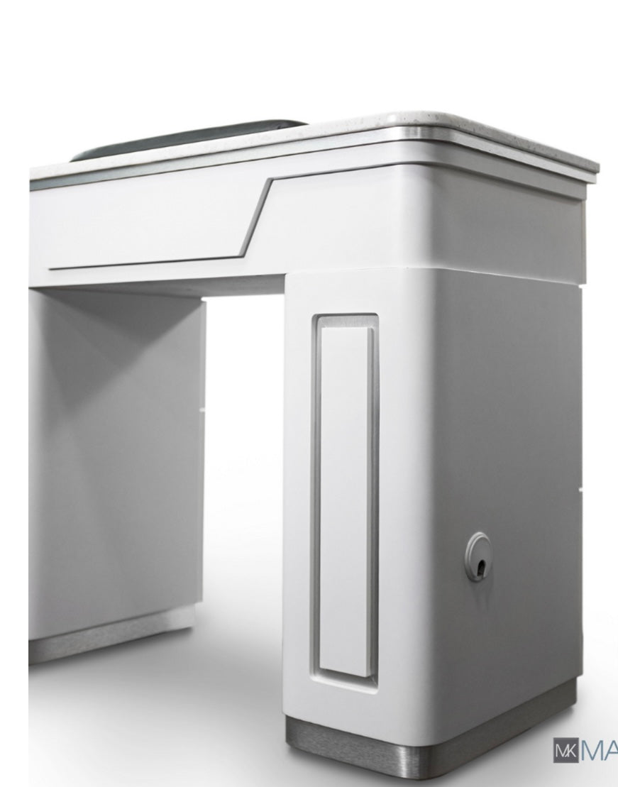 Professional Nail Salon Manicure Table with Built-in Ventilation System - Perfect for Nail Technicians & Home Use