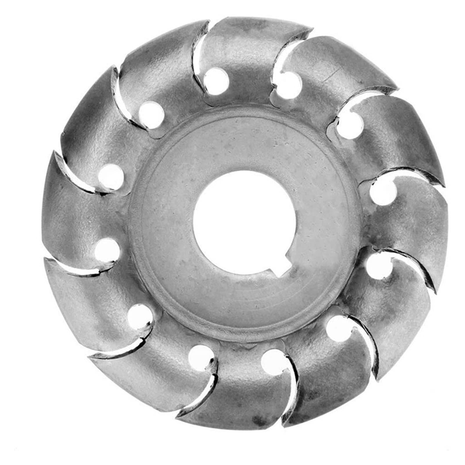 Manganese Steel 90mm 12 Teeth Wood Carving Disc - 16mm Bore Angle Grinder Shaping Wheel for 100/115mm Woodworking Tools - Durable Wood Cutting & Shaping Disc for DIY Projects & Professional Carpentry