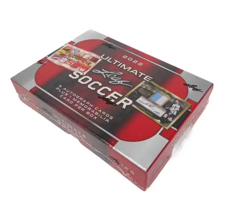 2022 Leaf Ultimate Soccer Hobby Box - Premium Collectible Trading Cards for Soccer Fans - Perfect for Collectors, Gifts, and Investment
