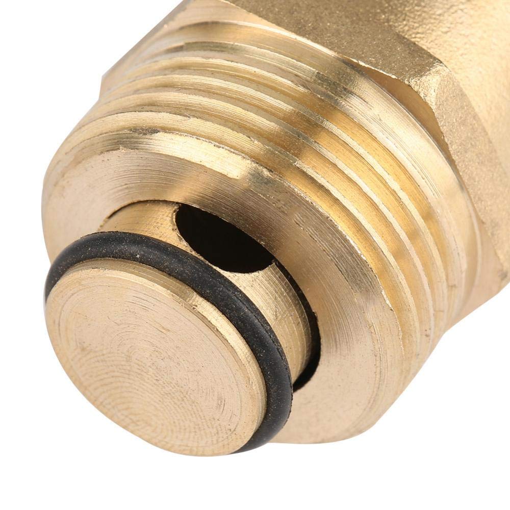 Wytino Air Vent Valve - Automatic Air Release Valve for Solar Water Heaters, Pressure Relief Valve for Water Tanks & Heating Systems - Prevents Air Lock & Improves Efficiency