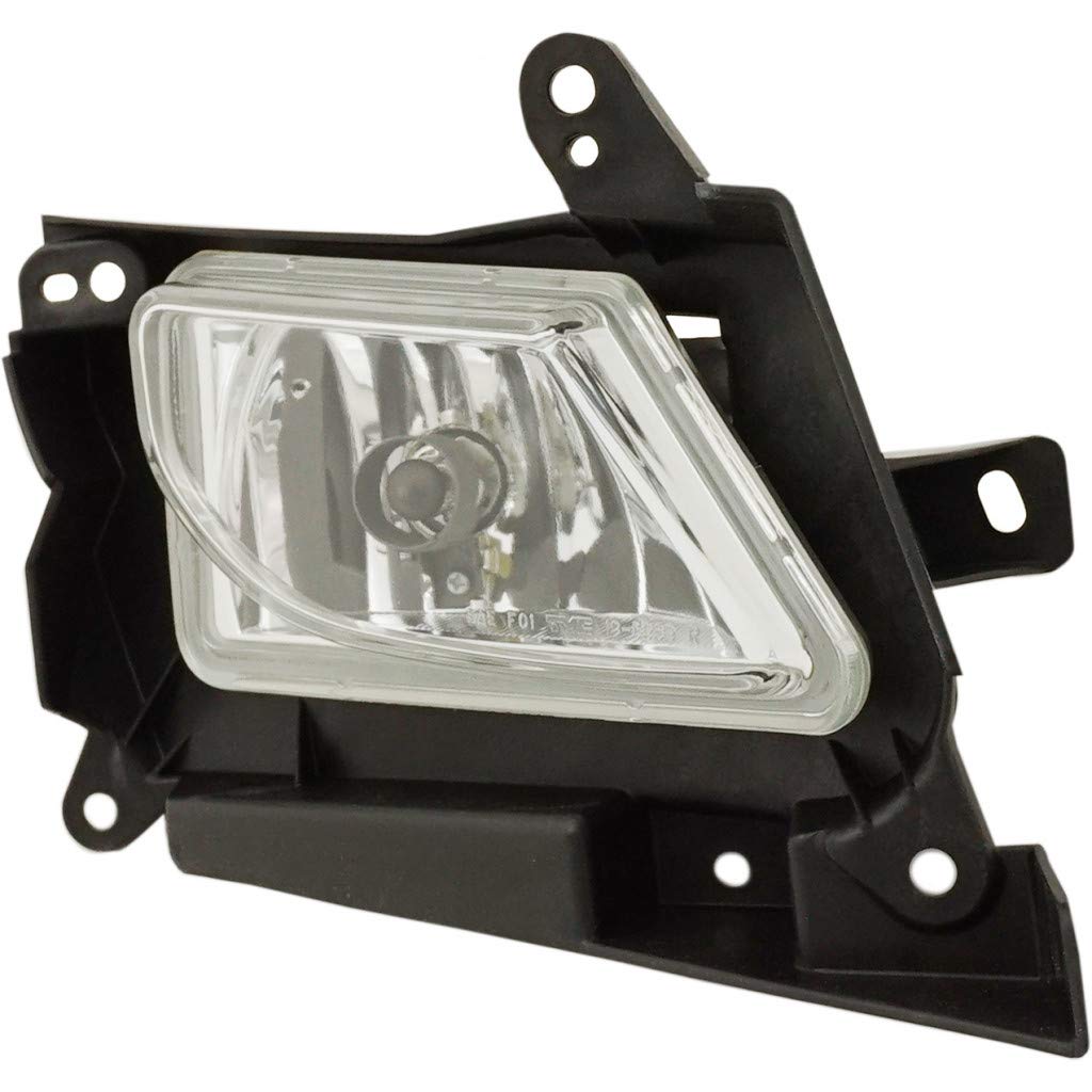 Mazda 3 2010-2011 Fog Light Assembly Replacement for 2.5L Engine - Passenger Side (Part# MA2593119, BBM5-51-680C) | Perfect for Night Driving & Foggy Weather Conditions