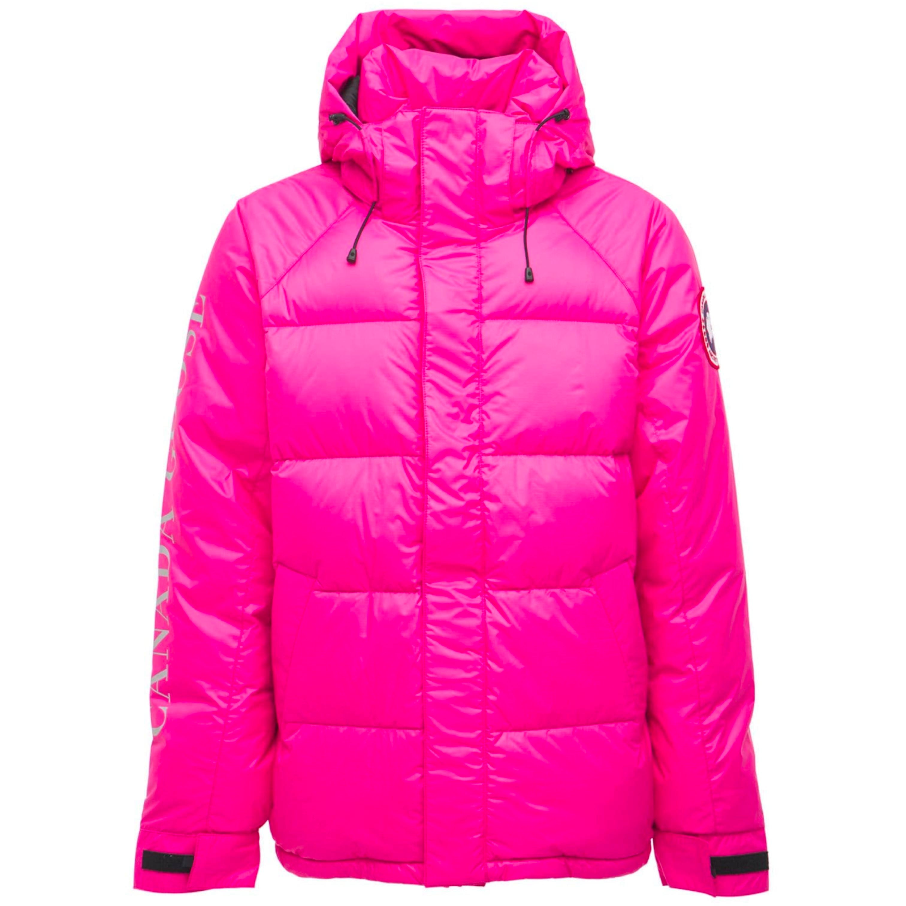 Canada Goose Pink Approach Down Jacket - Women's Winter Warm Parka for Extreme Cold Weather - Perfect for Skiing, Snowboarding & Outdoor Adventures