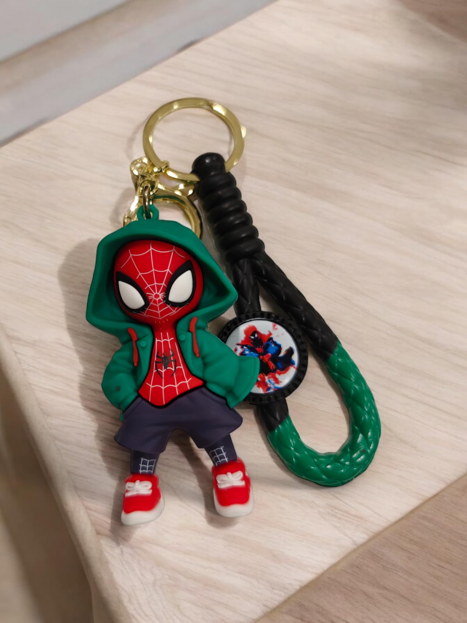 Cute Cartoon Characters Keychain for Girls & Boys - Silicone Keychain Accessories, Keyring, Key Purse, Backpack & Car Charms - Perfect Kids Gifts for Birthdays, School & Travel