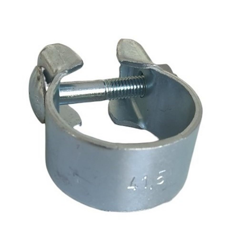 High-Quality Exhaust Flexible Joint Flex Pipe Tube with 2 Screw Clamps - Compatible with Mini Cooper S Presilencer Repair | Durable Automotive Exhaust System Replacement for Smooth Performance