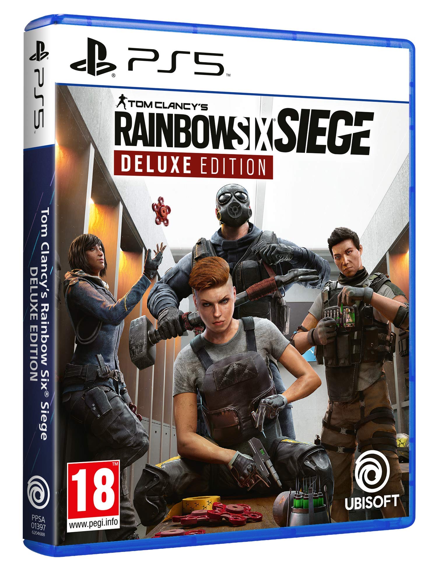 Rainbow Six Siege Deluxe Edition for PS5 - French Version | Tactical Shooter Game for Competitive Multiplayer & Team Strategy Gaming