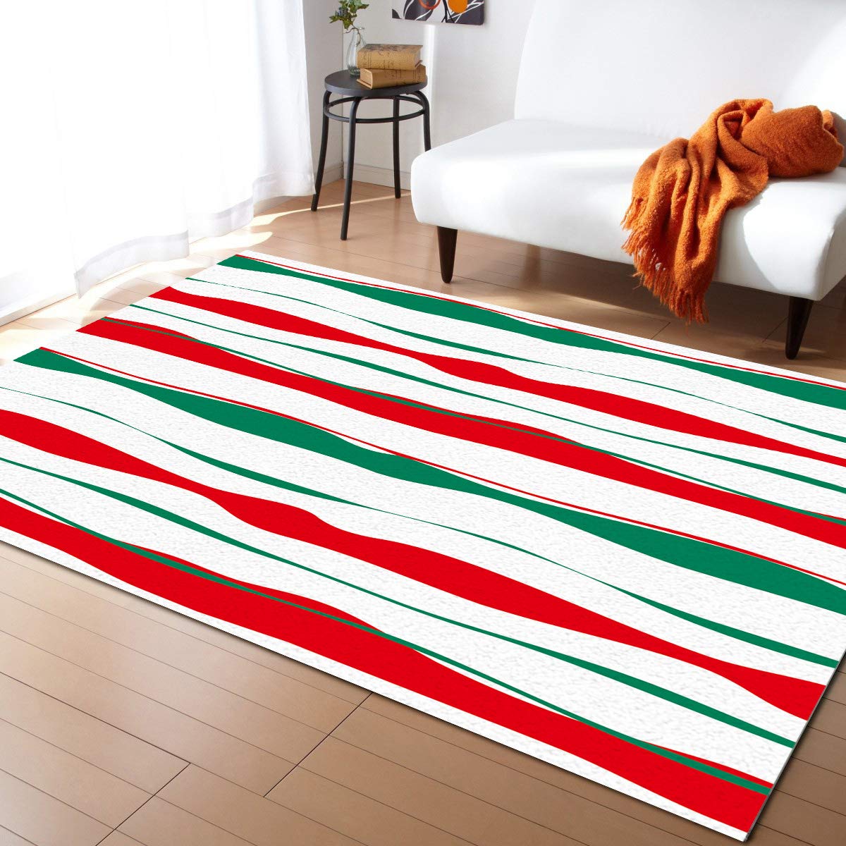 Modern Washable Indoor Area Rugs - 5' x 6'9