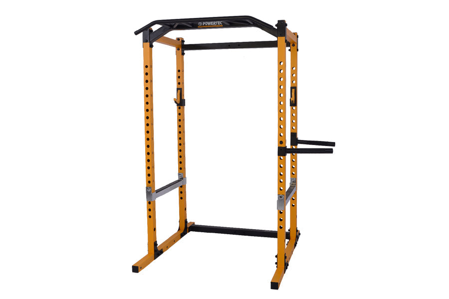 Powertec WorkBench Power Rack - Heavy Duty Home Gym Equipment for Strength Training (Black) | Perfect for Home Workouts, Weightlifting & CrossFit Training