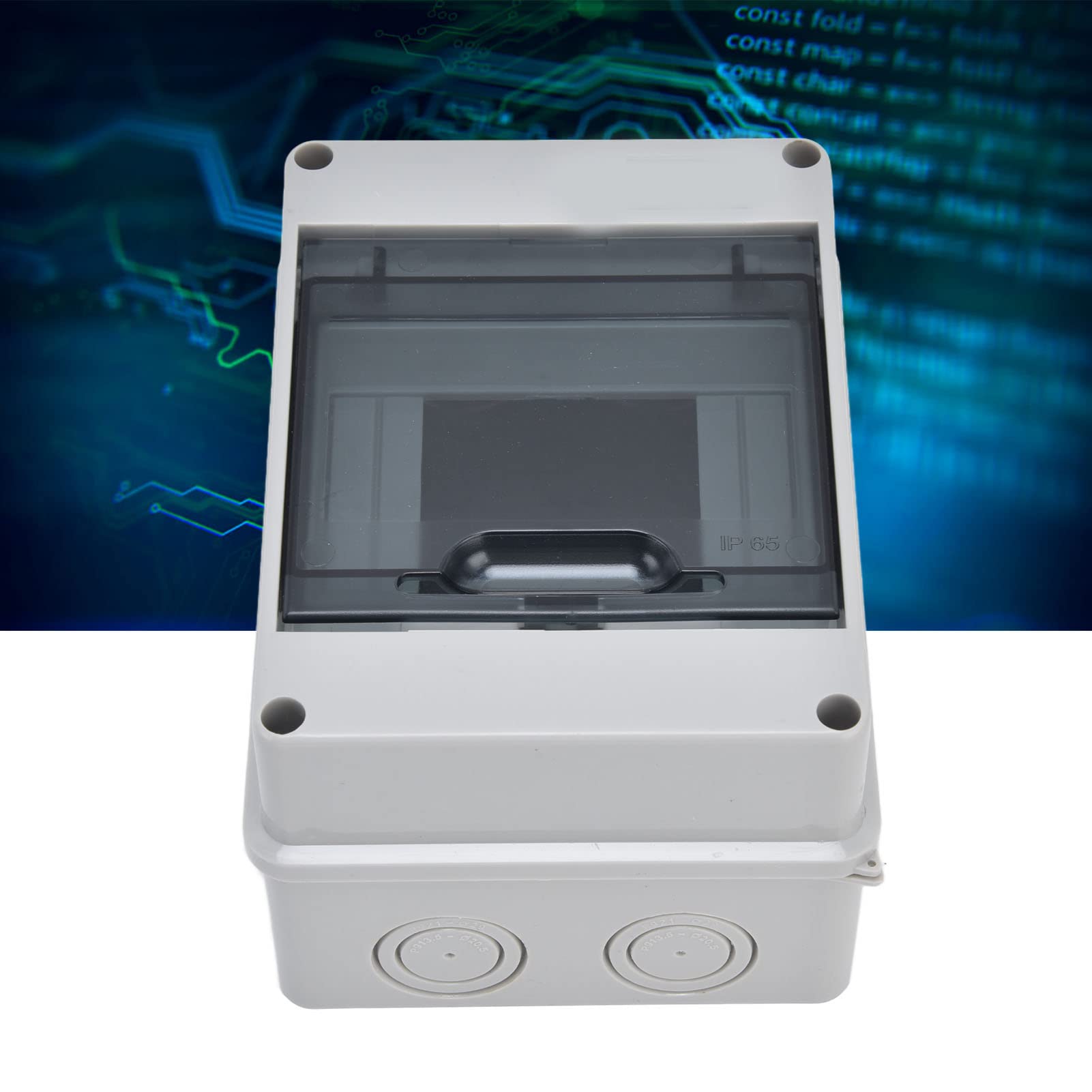 5-Way IP65 Waterproof MCB Distribution Protection Box - Indoor Wall Circuit Breaker Junction Box for Electrical Safety | Perfect for Home, Garage & Outdoor Wiring Projects