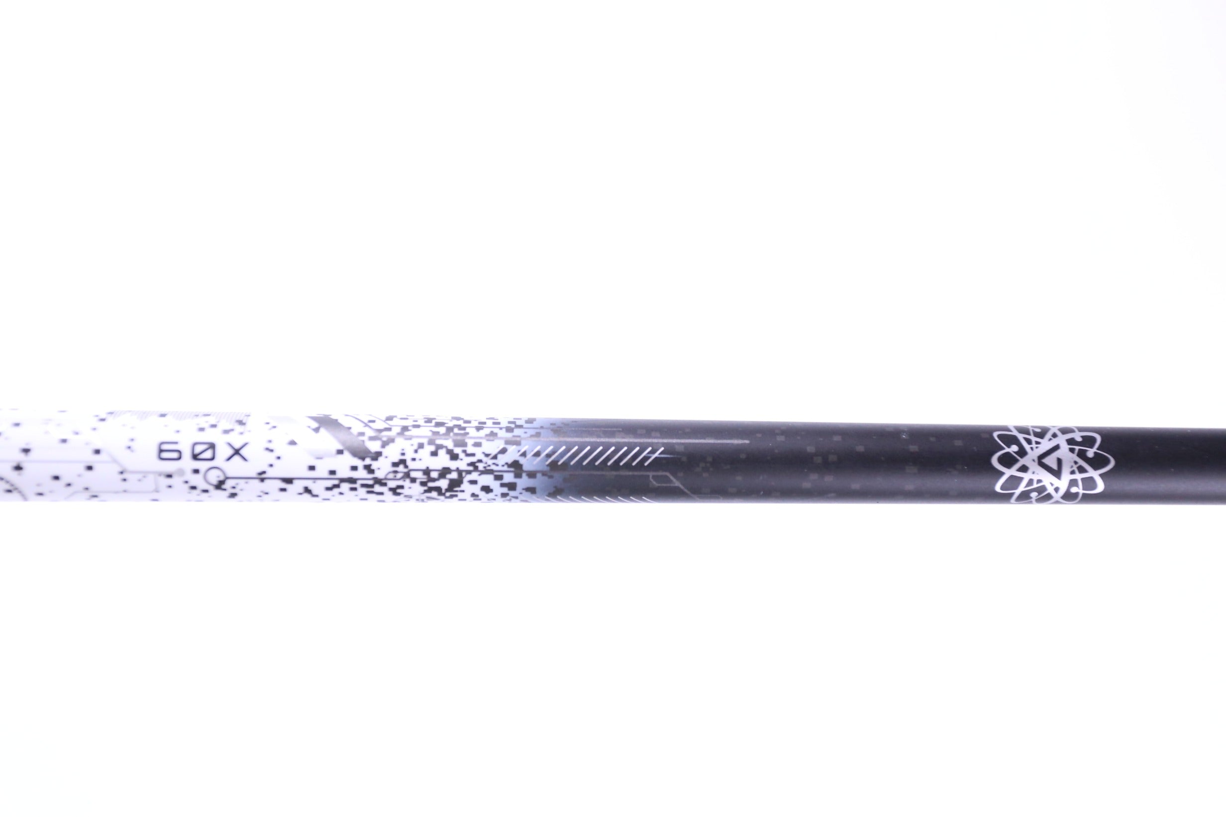 Used Aldila Rogue White 130 MSI 60 X-Stiff Graphite Driver Shaft 44