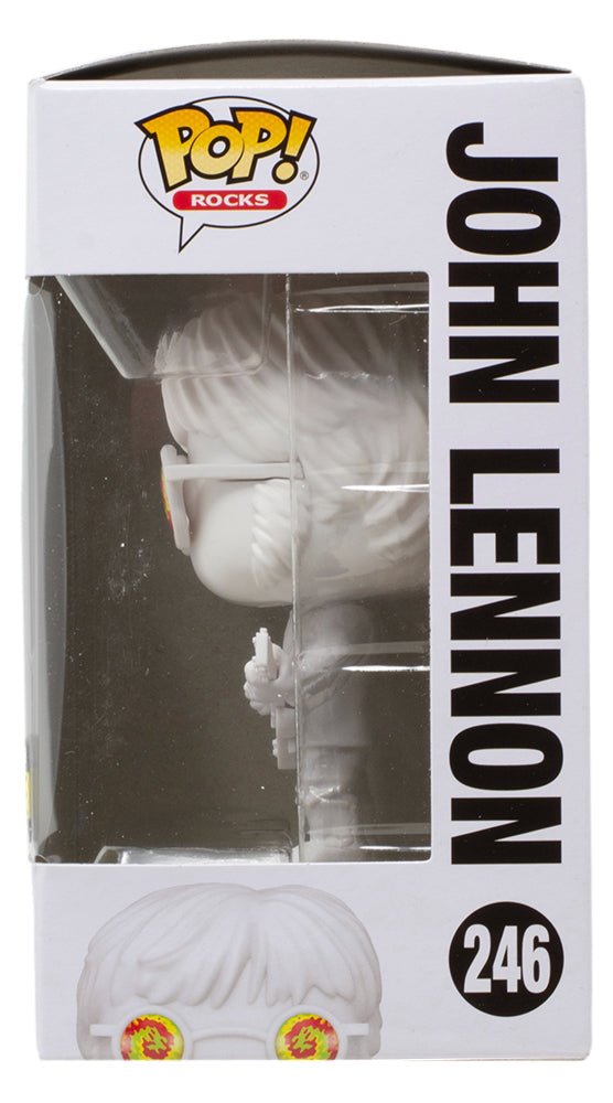 John Lennon Funko Pop! Vinyl Figure #246 EE Exclusive - The Beatles Music Collectible for Fans, Gift Idea & Display Piece for Home, Office & Music Room Decor
