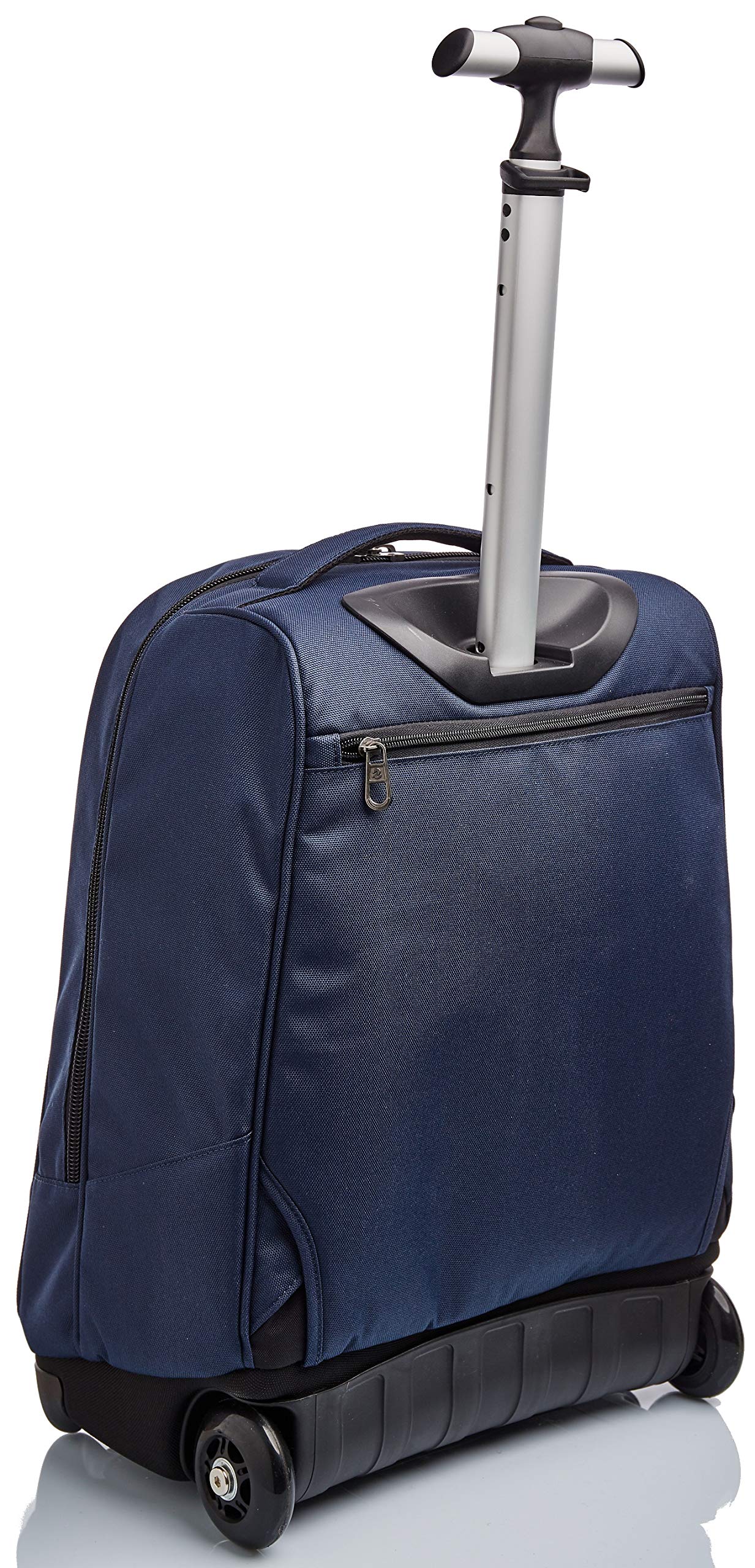 **Invicta Eco-Friendly 2-in-1 Trolley & Backpack - Blue Benin Material - Perfect for Travel, Commuting & Outdoor Adventures**
