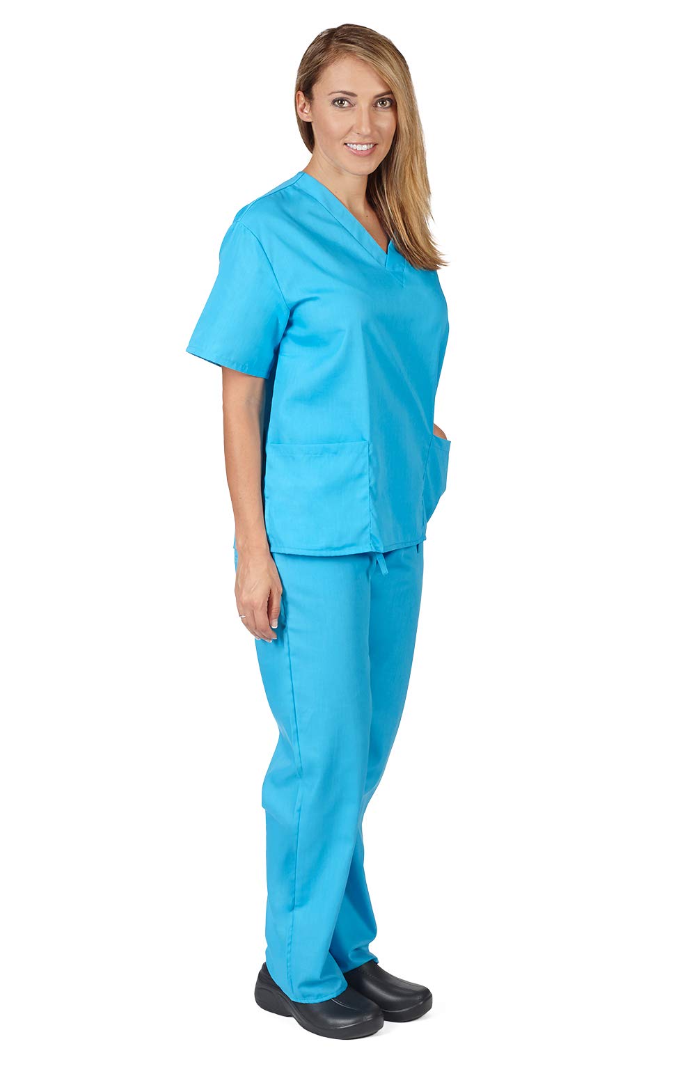 Premium Women's Medical Scrub Set - 6-Pack Comfortable Uniform Tops & Pants for Nurses, Doctors & Healthcare Professionals | Hospital, Clinic & Workwear Essentials