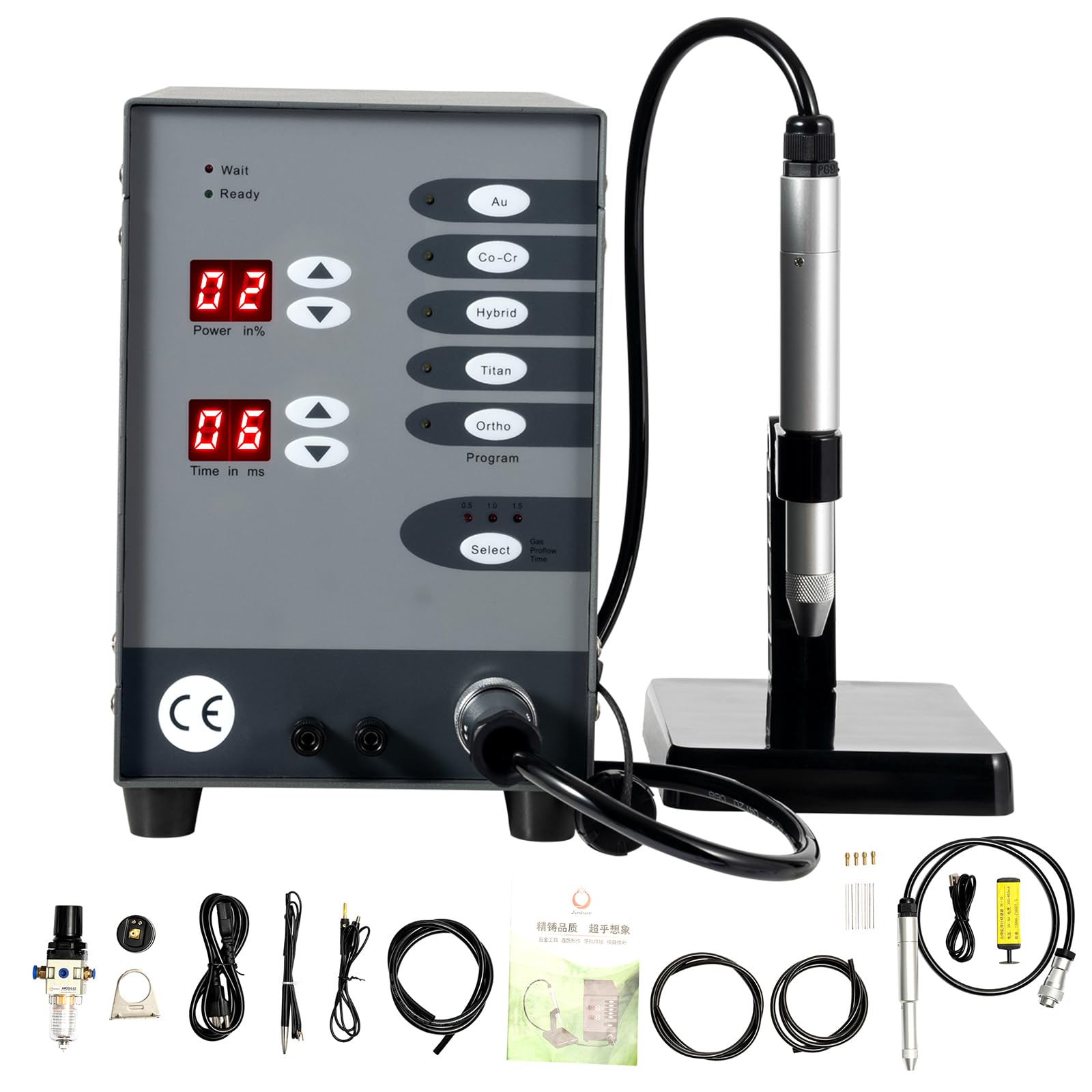 Professional 110V Automatic Jewelry Spot Welder Machine - Argon Arc Welding Kit for Permanent Jewelry Repair, Gold & Silver Welding | Ideal for Jewelry Making, Repair Shops & Hardware Workpiece Welding