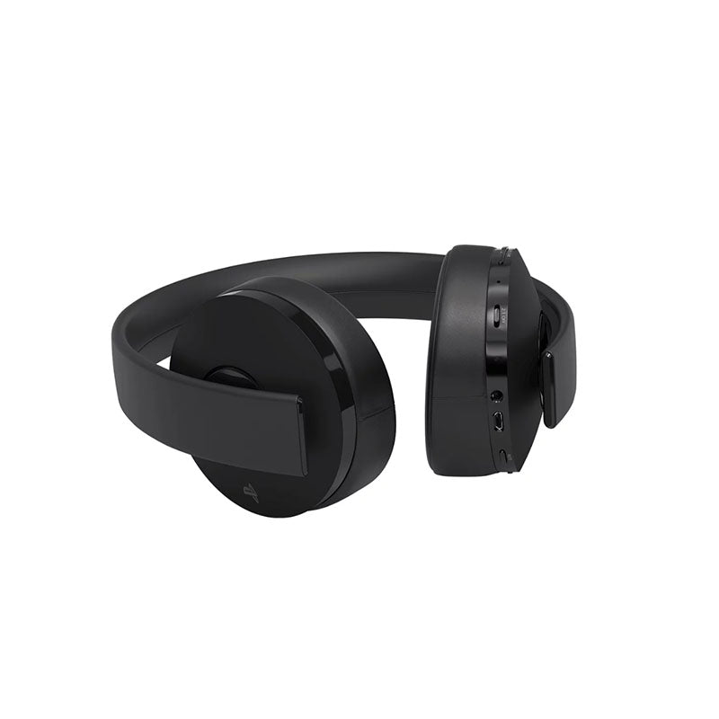 Certified Refurbished Sony Gold Wireless PS4 Headset 7.1 Surround Sound - Black | Official Sony Licensed | Perfect for Gaming, Streaming & Online Chat