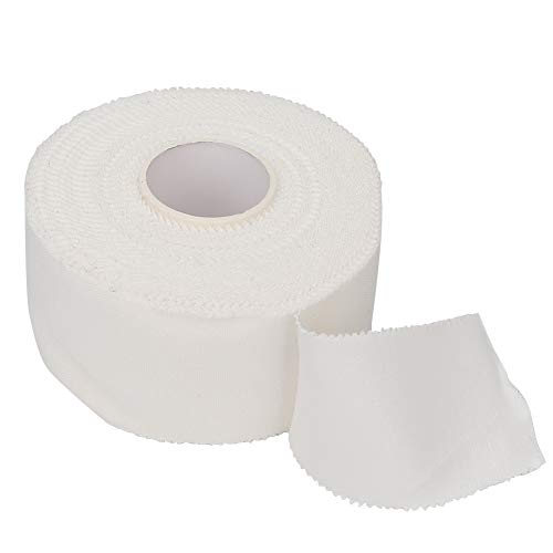 Breathable Cotton Athletic Sports Tape - Waterproof, Non-Irritating & Secure Grip for Ankles & Fingers (3.8cm x 13.7m) | Ideal for Running, Basketball, Volleyball & Injury Prevention