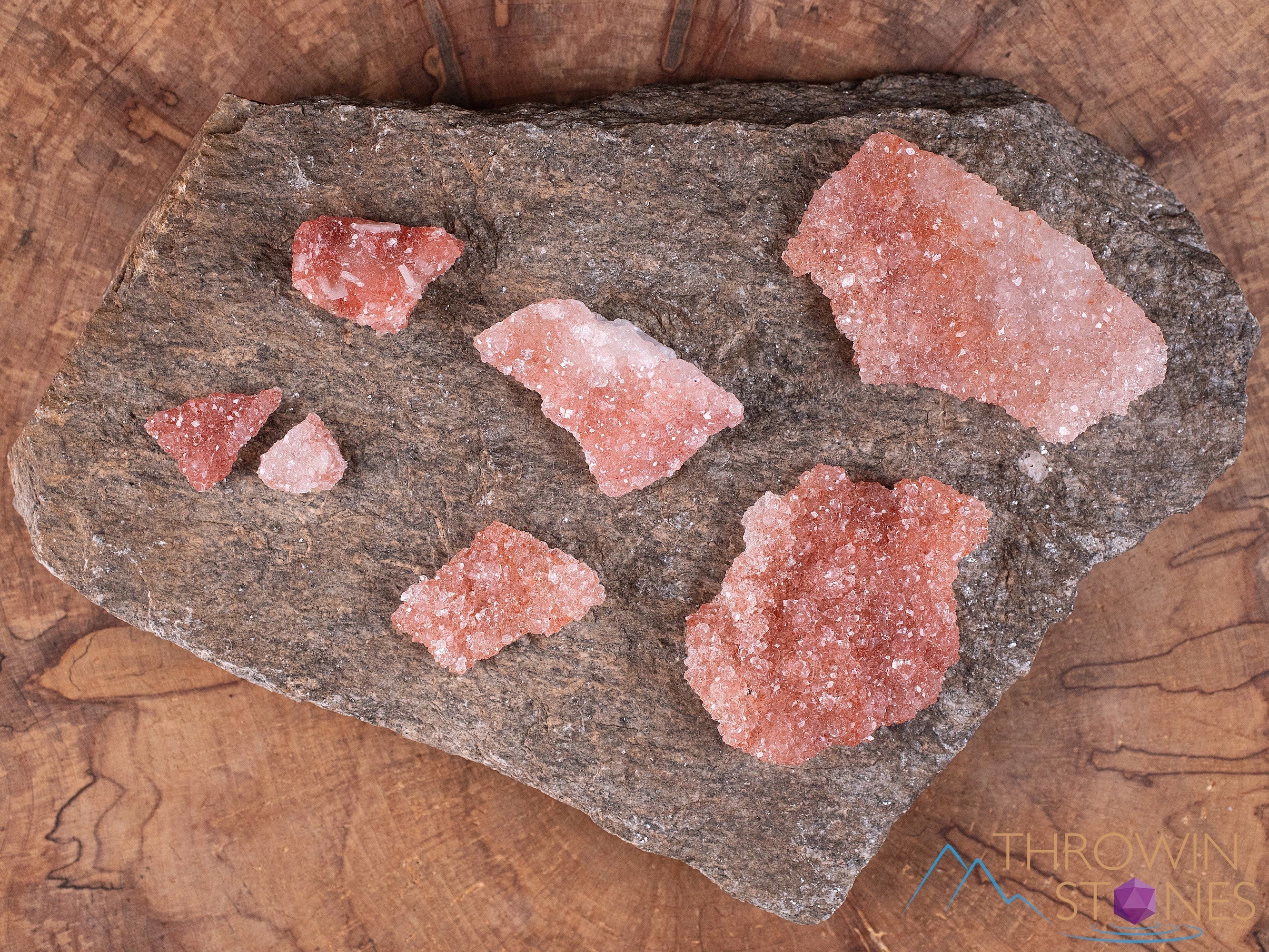 Natural Pink Apophyllite on Quartz Crystal Cluster - Raw Healing Stones for Meditation, Reiki & Home Decor | Metaphysical Energy, Spiritual Gifts, Unique Mineral Specimen (E0686)