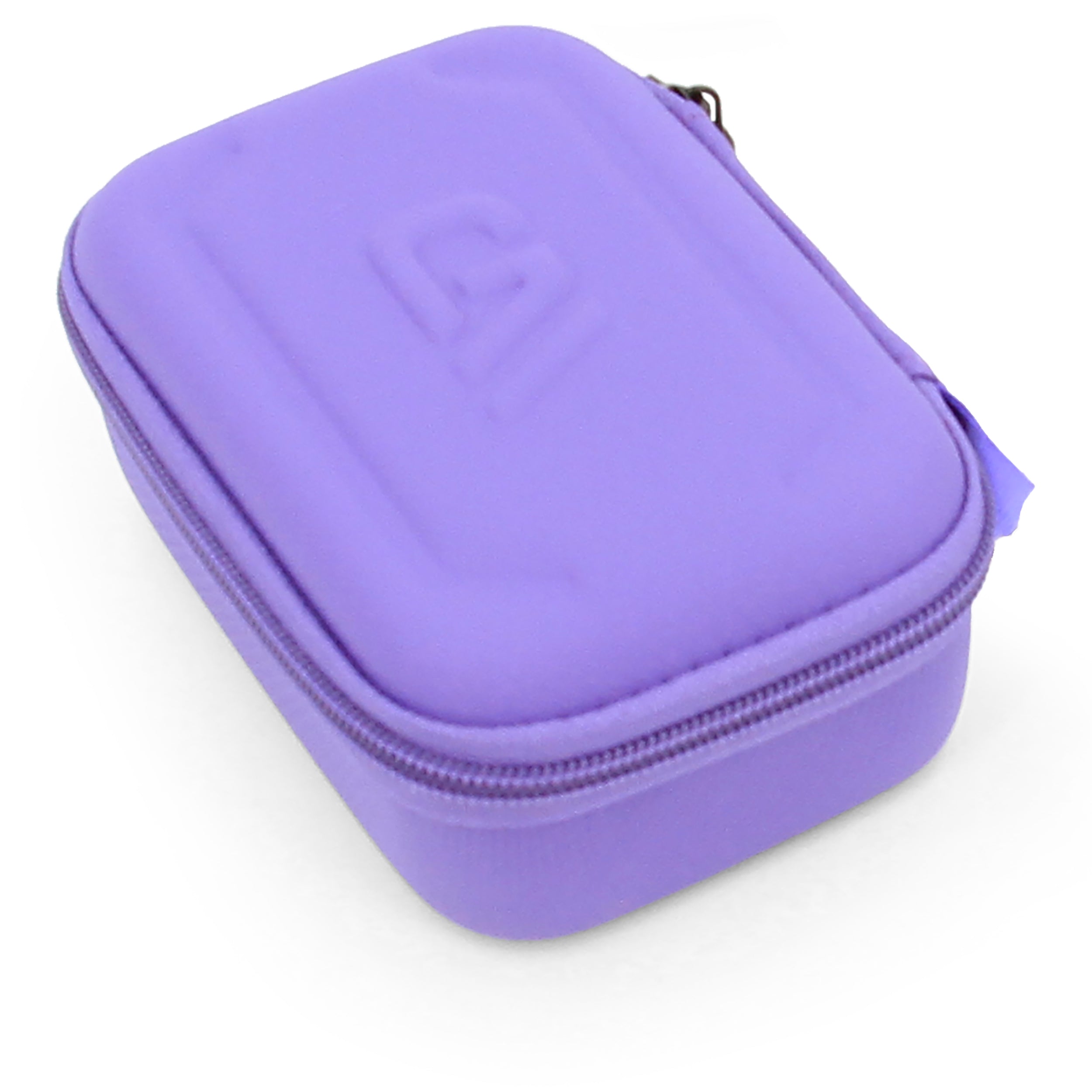 CASEMATIX Protective Carry Case for Moonbird & Moonbuddy Meditation Device - Includes USB-C Cable & Purple Storage Pouch | Perfect for Travel, Yoga, and Mindfulness Practice
