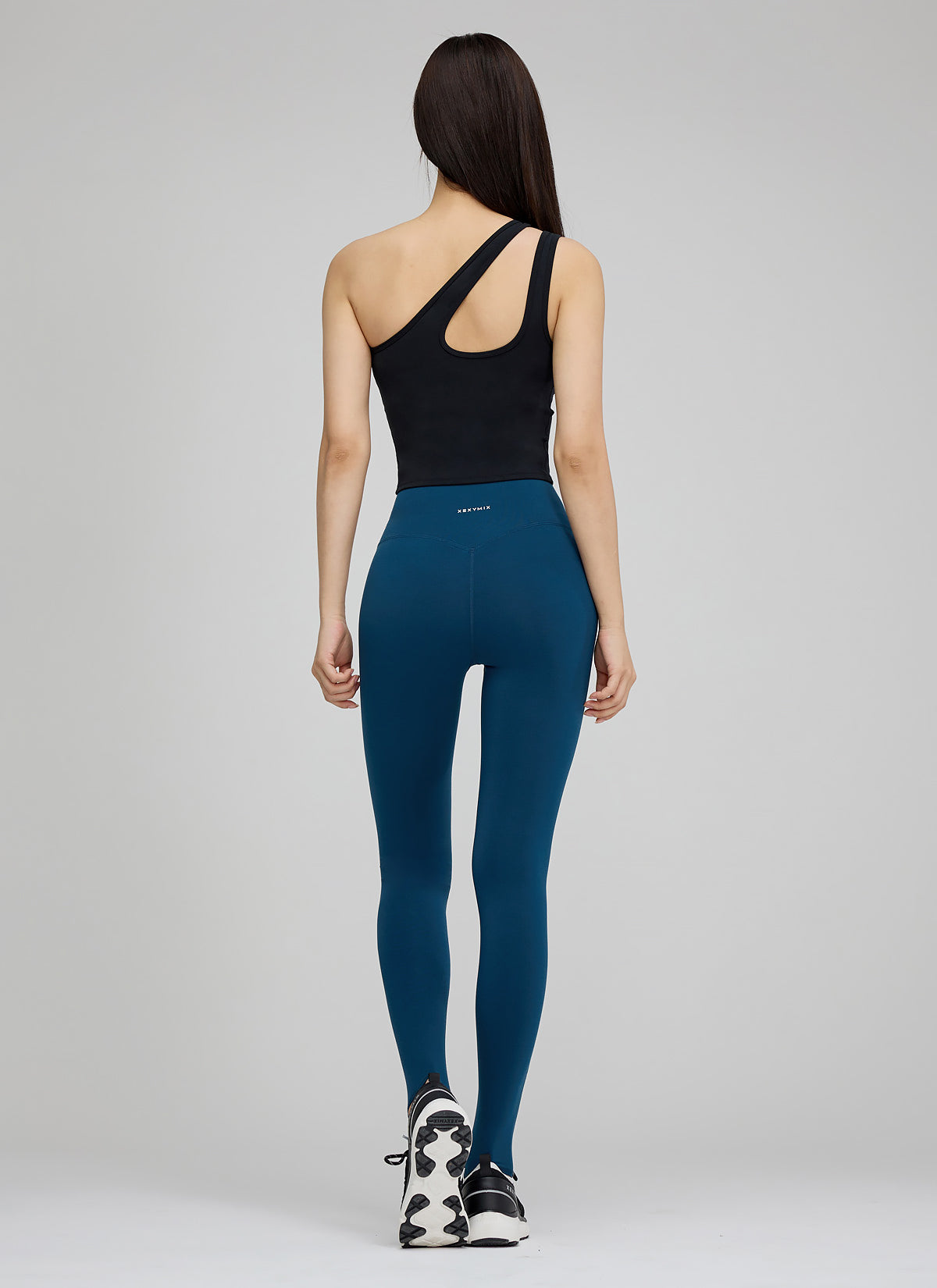 XELLA™ Intension Foot Cover Leggings for Women - Seamless Yoga Pants with Built-in Socks for Workout, Running & Lounge Wear