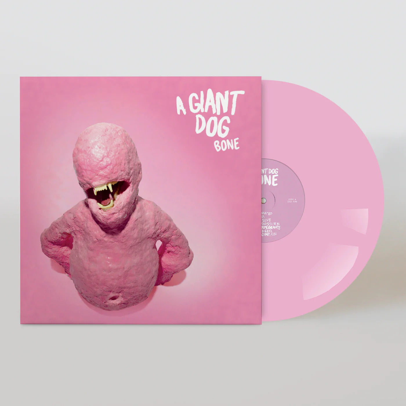 Giant Dog Bone Chew Toy - Limited Edition Pink Vinyl for Large Breed Dogs | Durable Pet Chew for Aggressive Chewers | Perfect for Playtime, Training & Dental Health