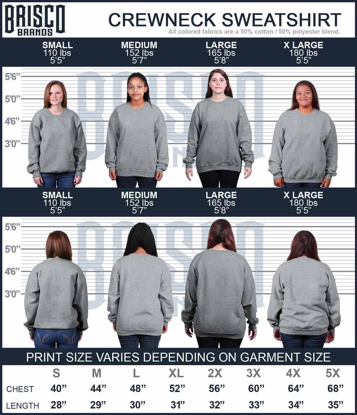 Brisco Brands Carpe Diem Seize The Day Inspirational Women's Crewneck Sweatshirt - Comfortable Casual Wear for Everyday Motivation