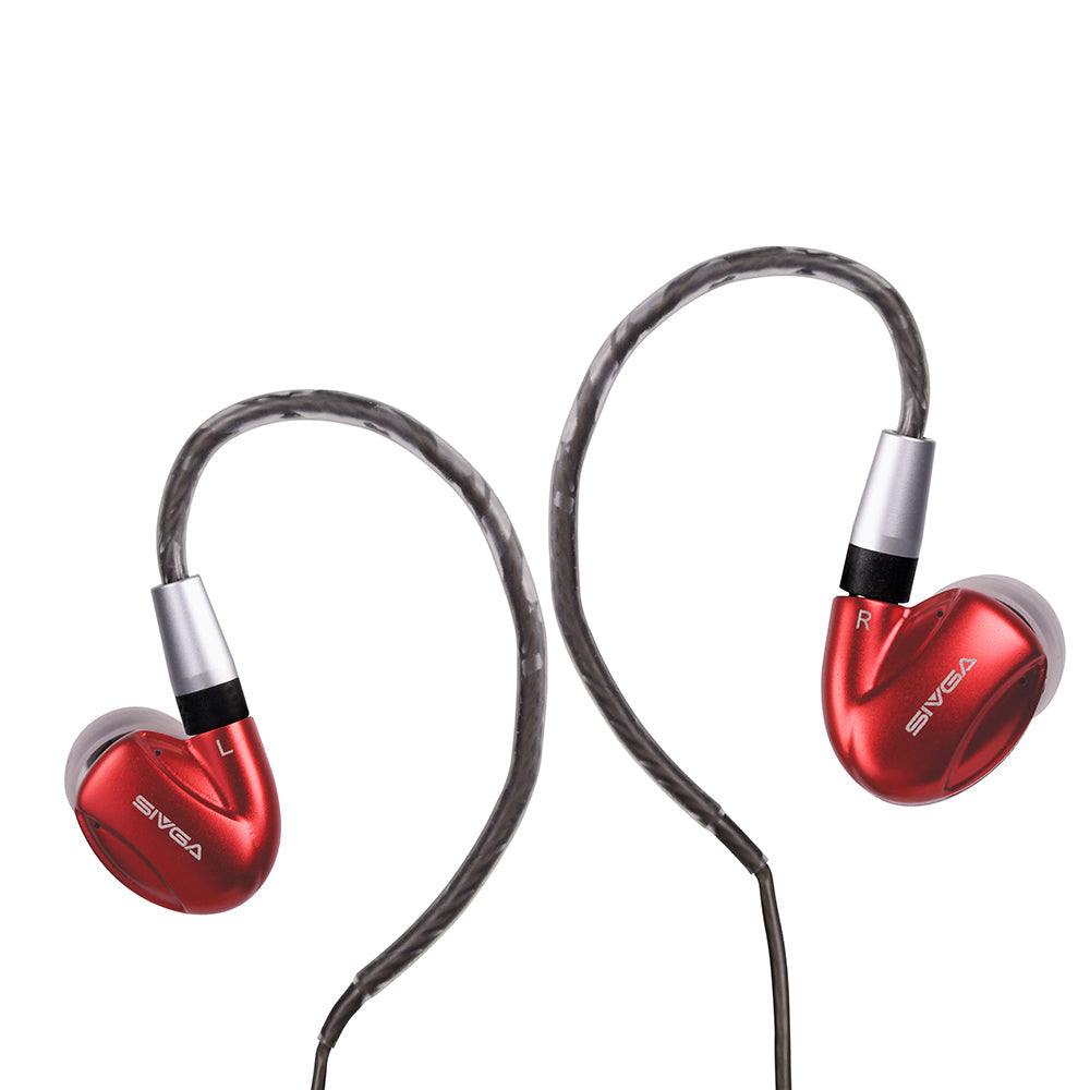 Sivga SM002 Open Box In-Ear Headphones - High-Quality Sound for Music, Gaming & Travel