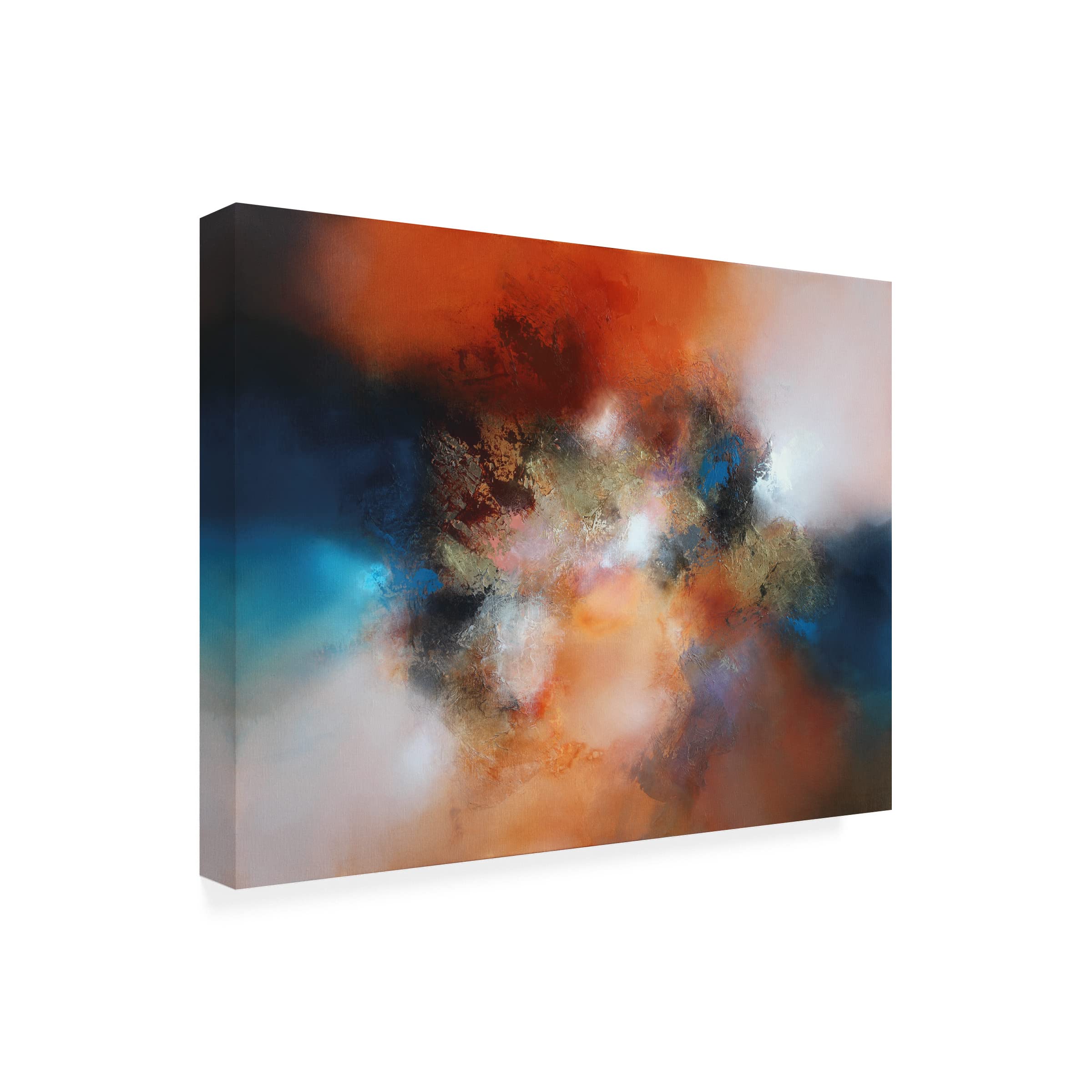 Trademark Fine Art 'Highflyer' Canvas Wall Art by Eelco Maan - Modern Abstract Painting for Living Room, Bedroom & Office Decor