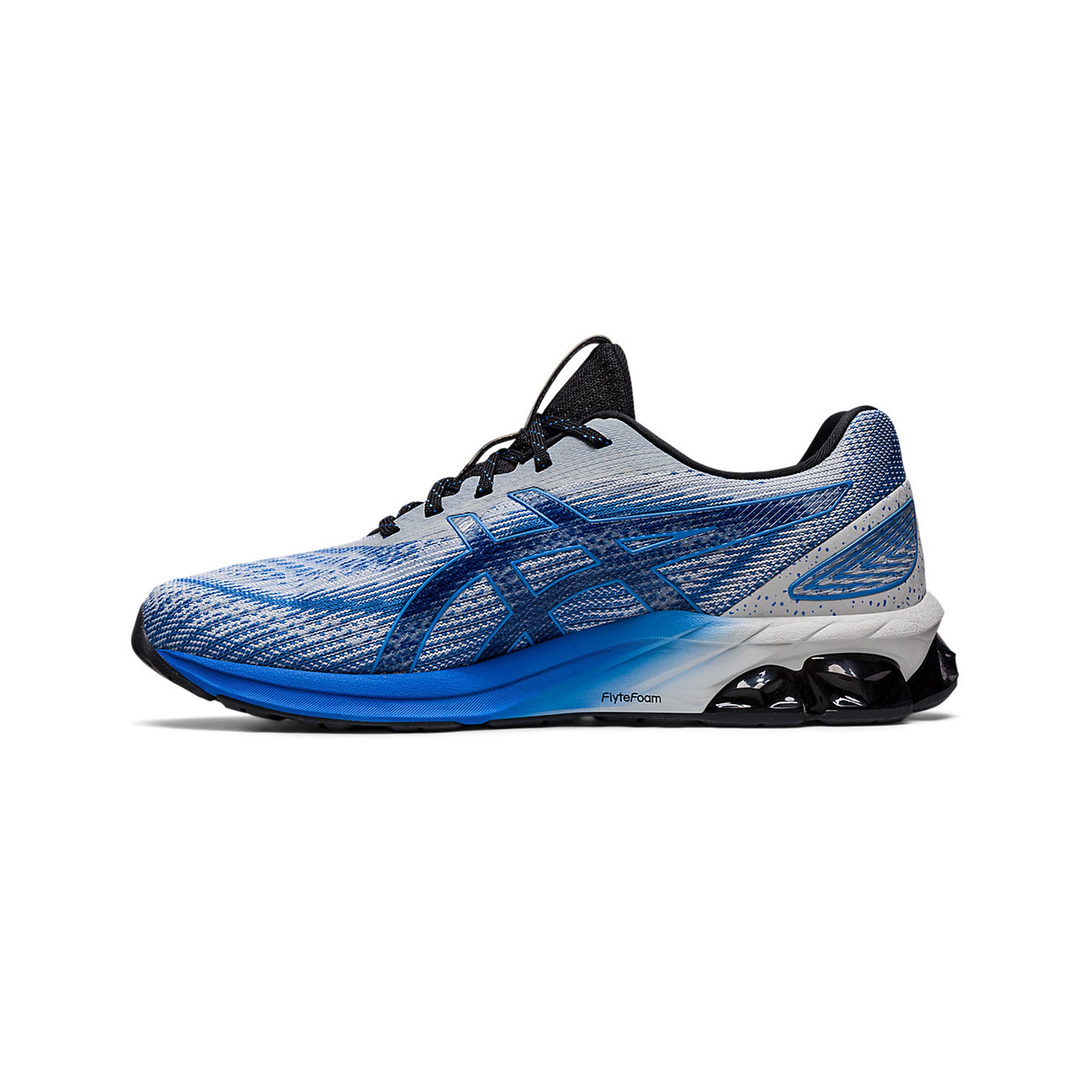 ASICS Gel Quantum 180 7 Running Shoes for Men - Blue Coast/Glacier Grey (2022) - Lightweight Cushioned Sneakers for Road Running, Jogging & Gym Workouts