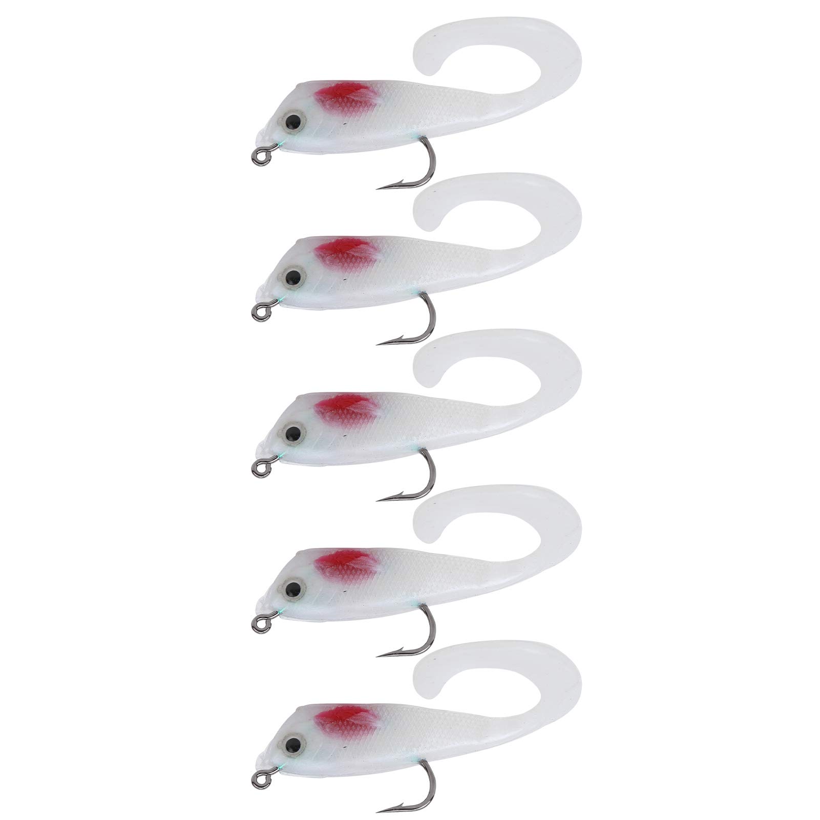 Vbestlife Ice Fishing Lures - Artificial Simulation Winter Bait with Concealed Hook for Ice Fishing Equipment | Perfect for Trout, Walleye & Panfish in Frozen Lakes