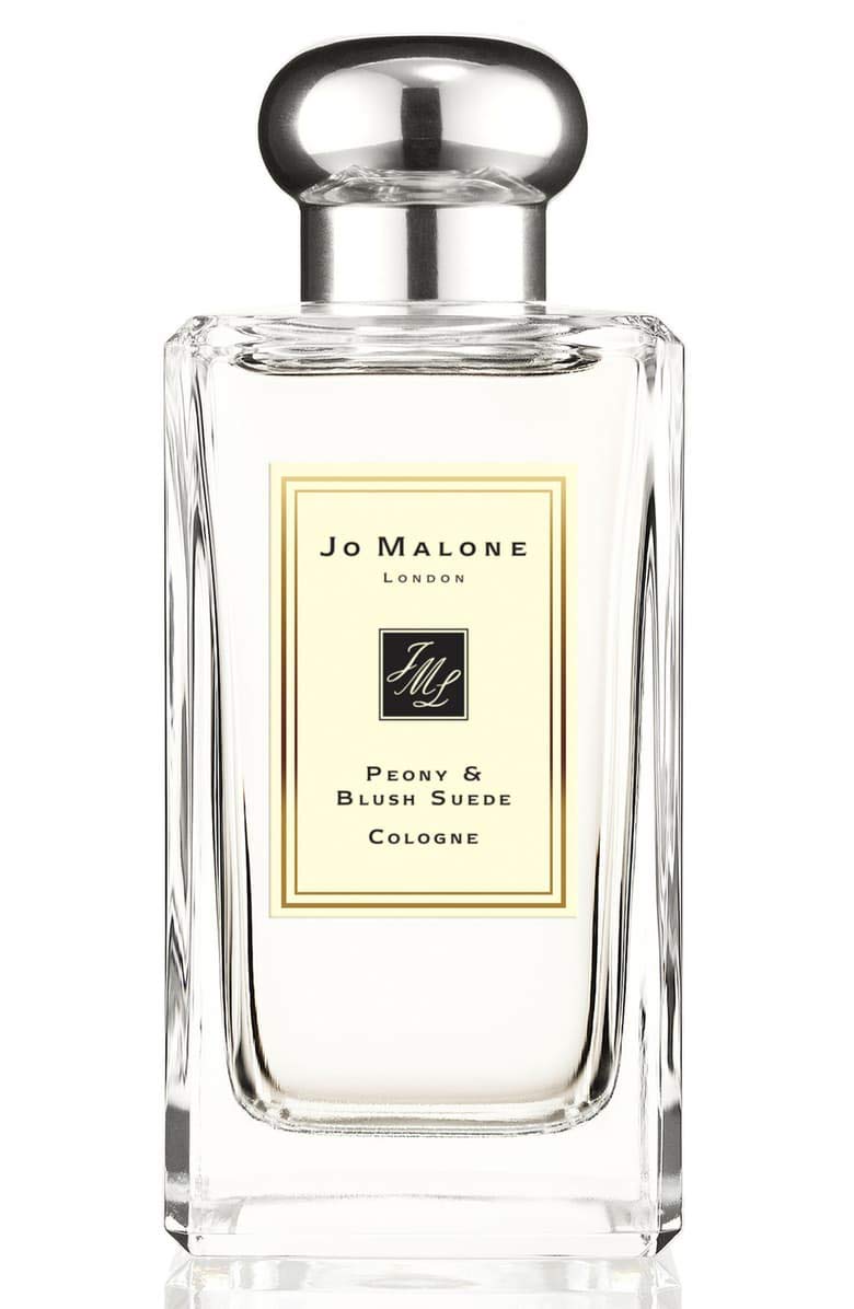 Jo Malone Peony & Blush Suede Cologne for Women - 3.4 oz Floral Perfume Spray | Elegant & Romantic Scent for Date Nights, Special Occasions & Daily Wear