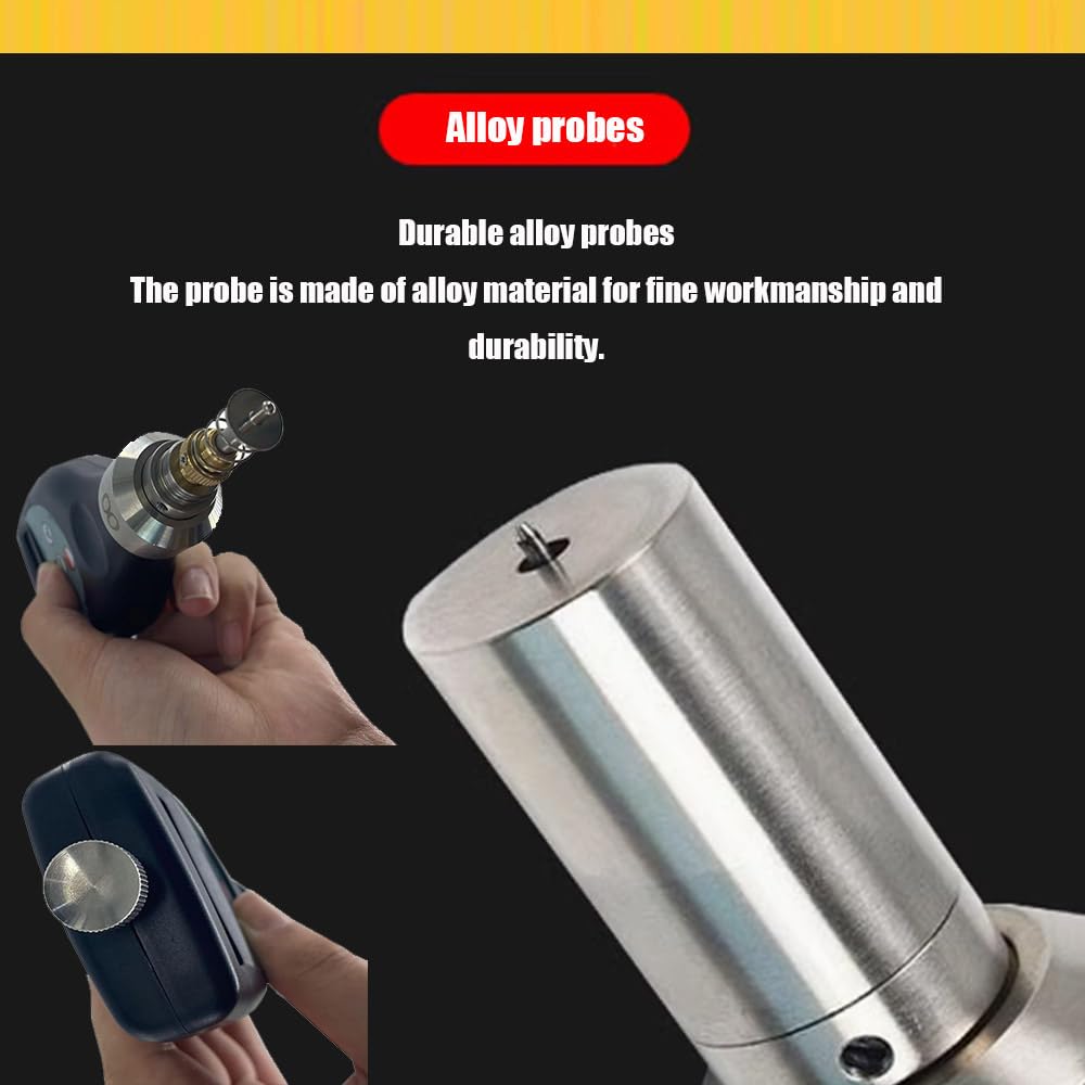 Digital Shore OO Hardness Tester Durometer - 10-90HOO Range for Soft Rubber & Elastic Materials | Portable Rubber Hardness Sclerometer for Quality Control, Manufacturing & Material Testing