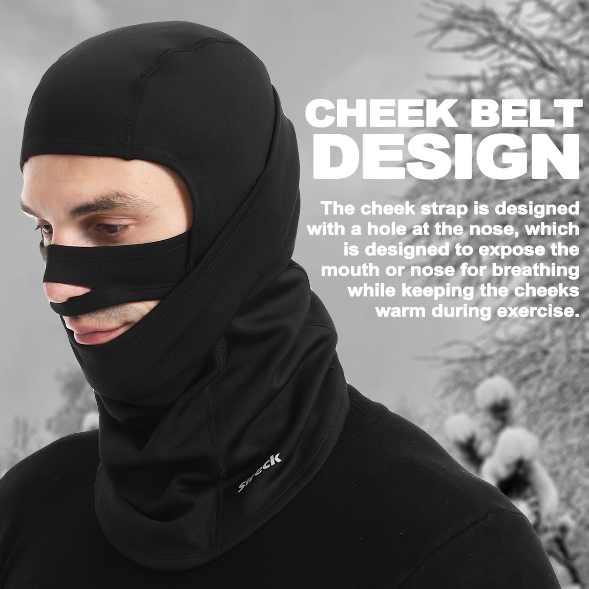 Balaclava Ski Mask - Fleece Thermal Winter Face Cover for Men & Women - Cold Weather Gear for Skiing, Motorcycle Riding, Hunting & Outdoor Activities