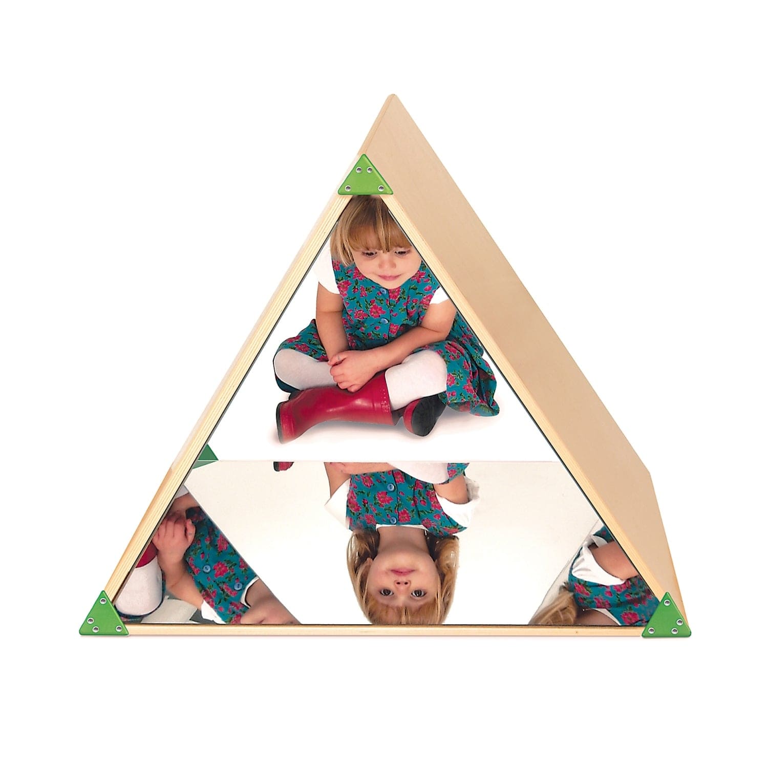 Triangle Mirror Tent - Portable Reflective Camping Tent for Outdoor Adventures, Hiking & Backpacking - Perfect for Camping, Music Festivals & Glamping