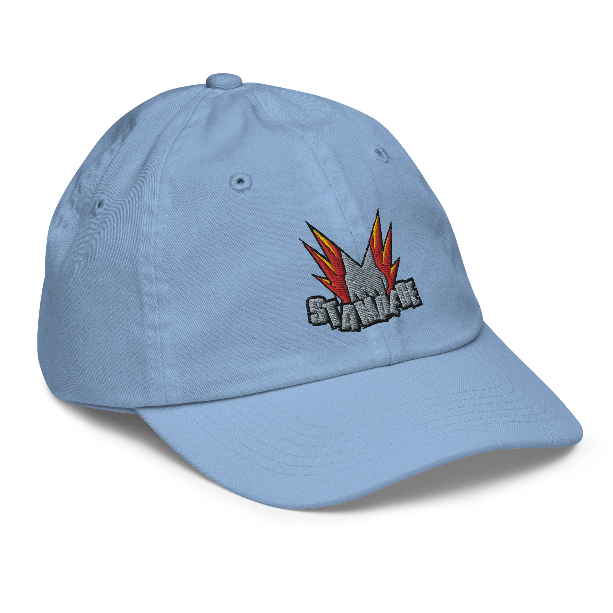 Zoo Jitsu Fighters Stampede Youth Baseball Cap - Adjustable & Stylish Animal Print Hat for Kids & Teens - Perfect for Sports, Outdoor Adventures & Casual Wear