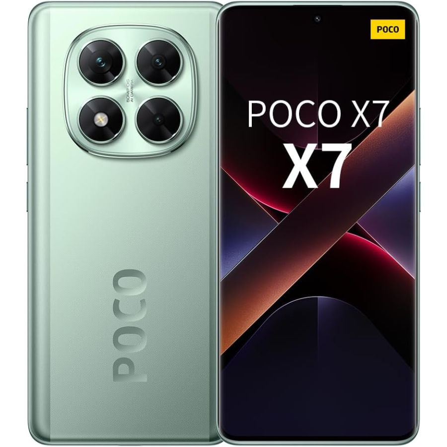 Xiaomi Poco X7 5G Unlocked Smartphone - International Version | 128GB ROM | Snapdragon Processor | Dual SIM | Fast Charging | For Travel, Work & Gaming