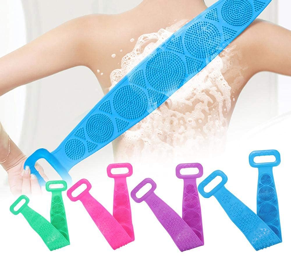 WingAge Silicone Body Scrubber - Exfoliating Shower Brush for Deep Cleaning & Massage - Perfect for Men & Women