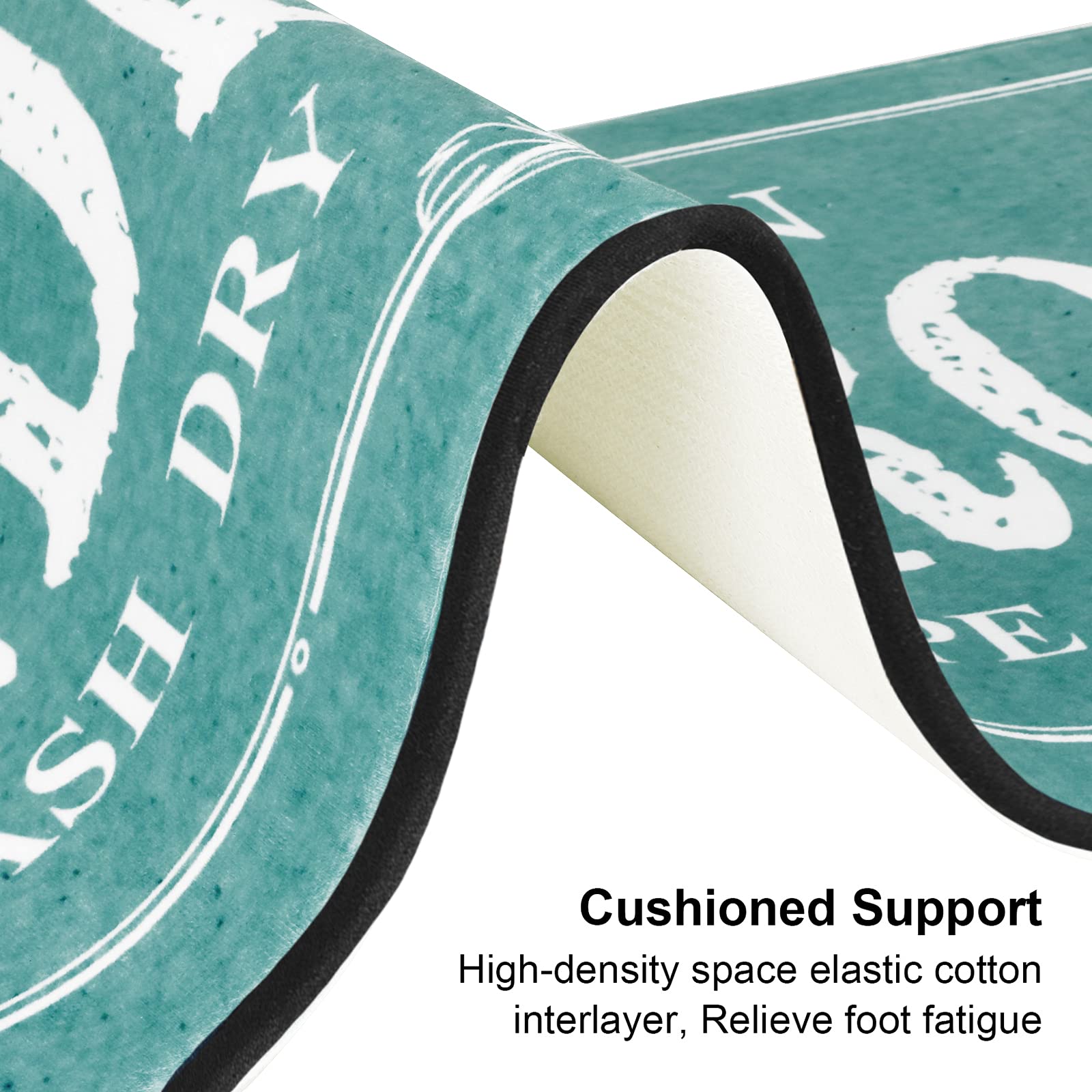Non-Slip Laundry Room Rug Runner - 20