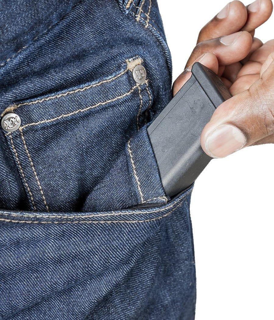 Asset Tactical Jeans for Men - Durable Military Work Pants with Stretch & Utility Pockets | Perfect for Outdoor, Hiking, Work & Tactical Operations