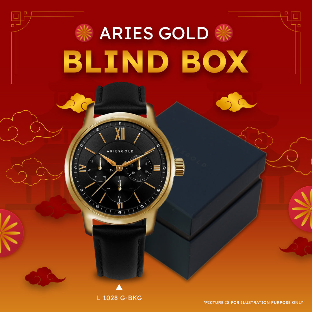 Aries Gold Lunar New Year 2024 Exclusive Mystery Gift Box - Zodiac Collectibles, Surprise Gifts for Chinese New Year Celebrations & Party Favors