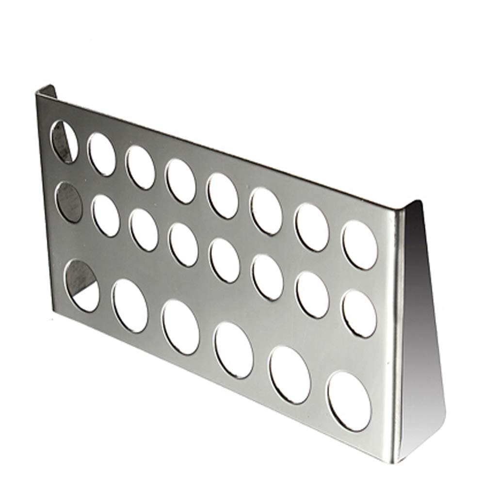 Professional Stainless Steel 22 Cups Tattoo Ink Cup Holder - Durable Tattoo Supply Organizer for Artists - Perfect for Tattoo Studios, Home Practice & Professional Tattooing Sessions