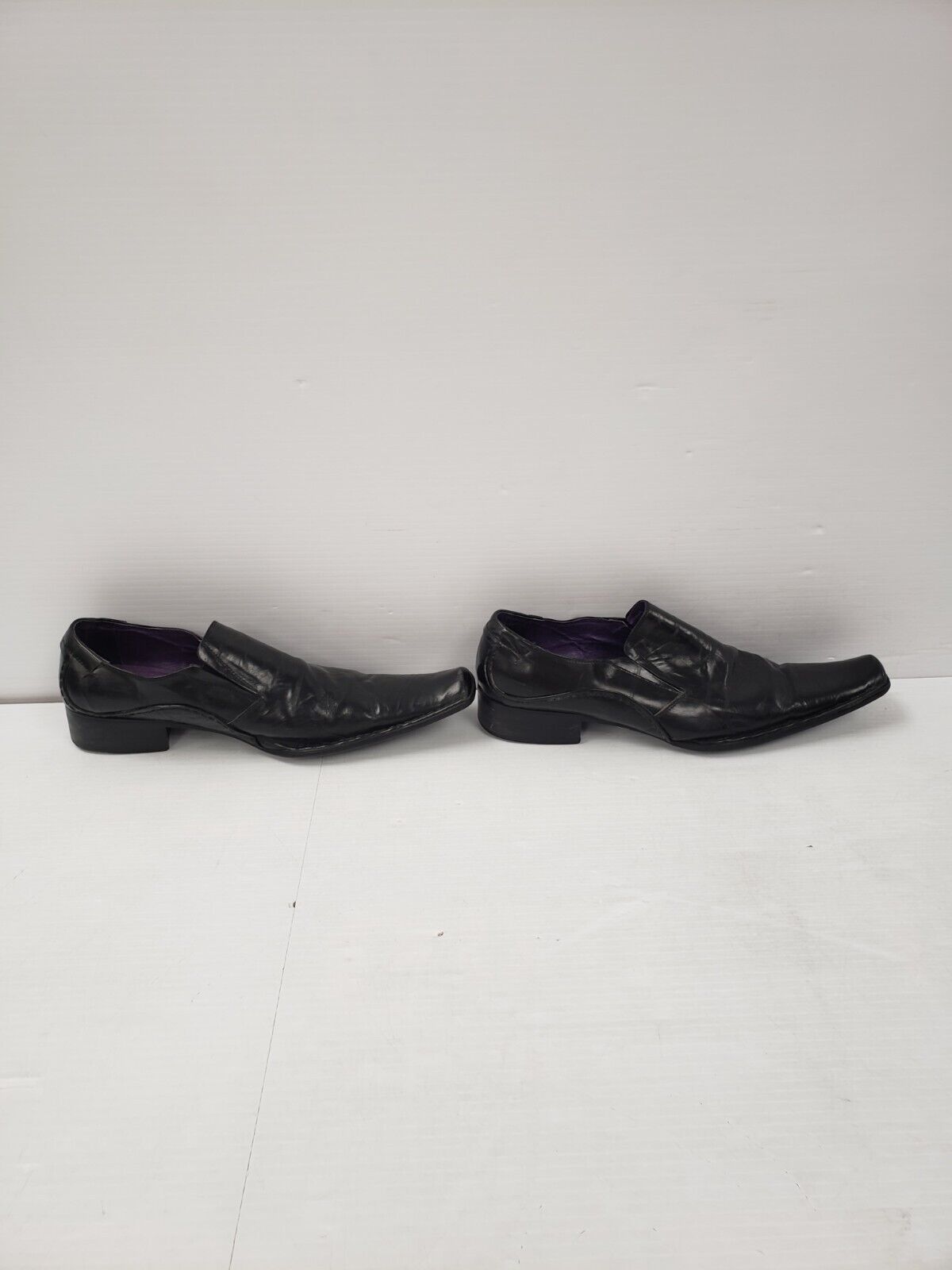 Aldo Black Dress Shoes for Men Size 9 - Classic Formal Oxford Shoes for Business, Wedding & Office Wear