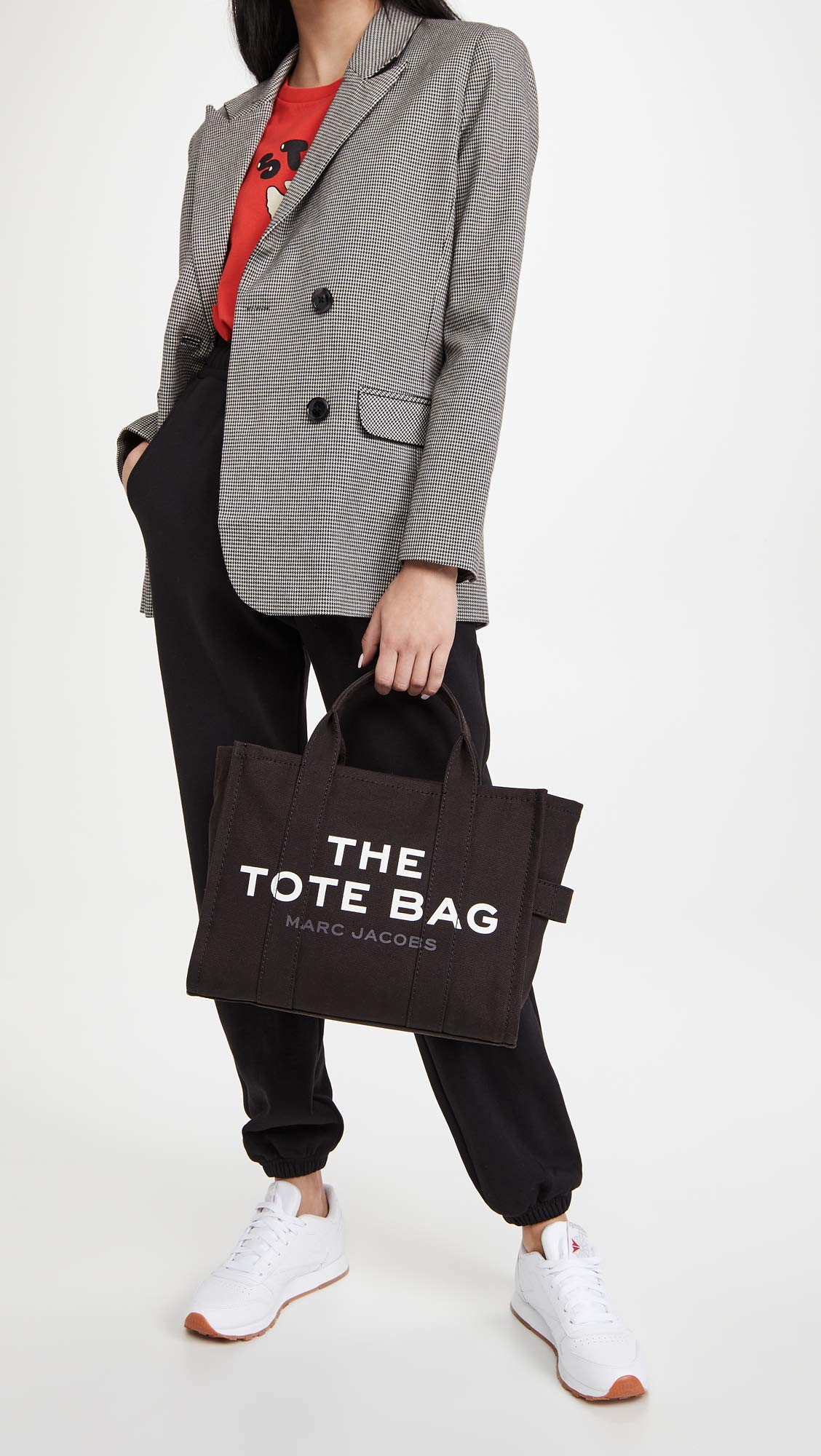 Marc Jacobs The Woven Medium Tote Bag for Women - Stylish Handbag for Work, Travel & Everyday Use | Premium Leather Shoulder Bag | Fashionable & Functional Accessory