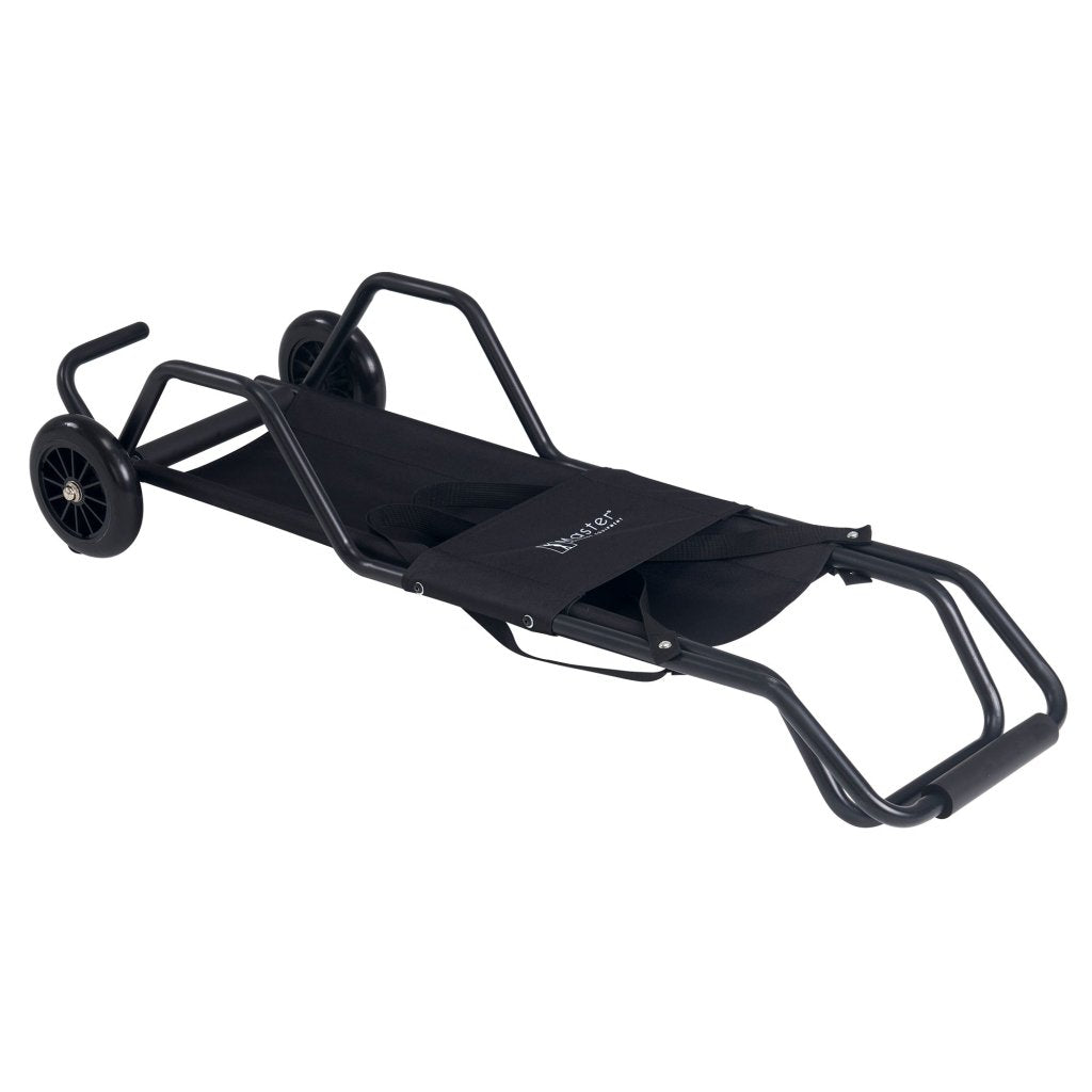 Portable Foldable Massage Table Cart with Large Rubber Wheels - Universal Lightweight Travel Massage Bed for Professionals & Home Use - Perfect for Spa, Clinic & Mobile Therapists