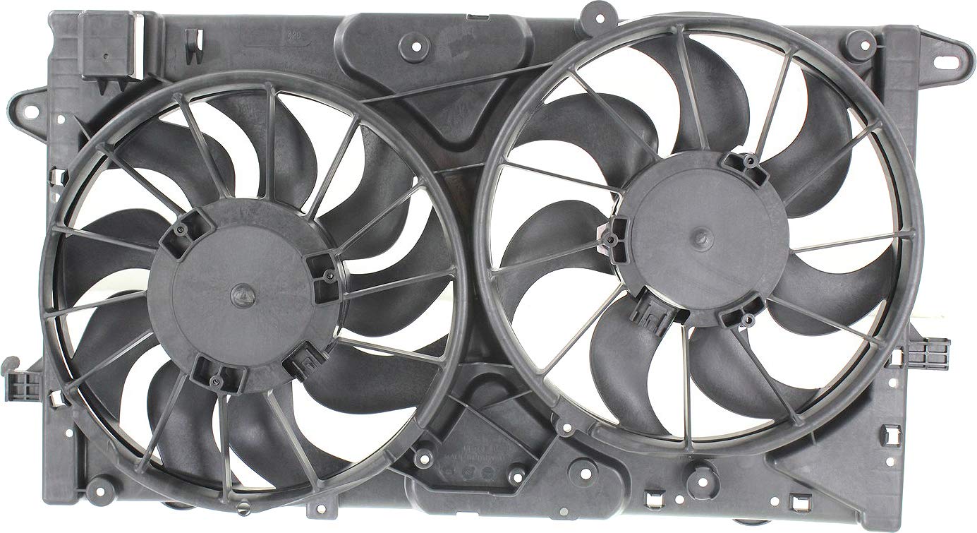Evan Fischer Radiator Cooling Fan Replacement for 2013-2015 Chevrolet Malibu, 2014-2017 Chevrolet Impala, 2014-2017 Buick Regal, 2016 Chevrolet Malibu Limited - GM3115249 - Perfect for Engine Cooling System Repair & Maintenance