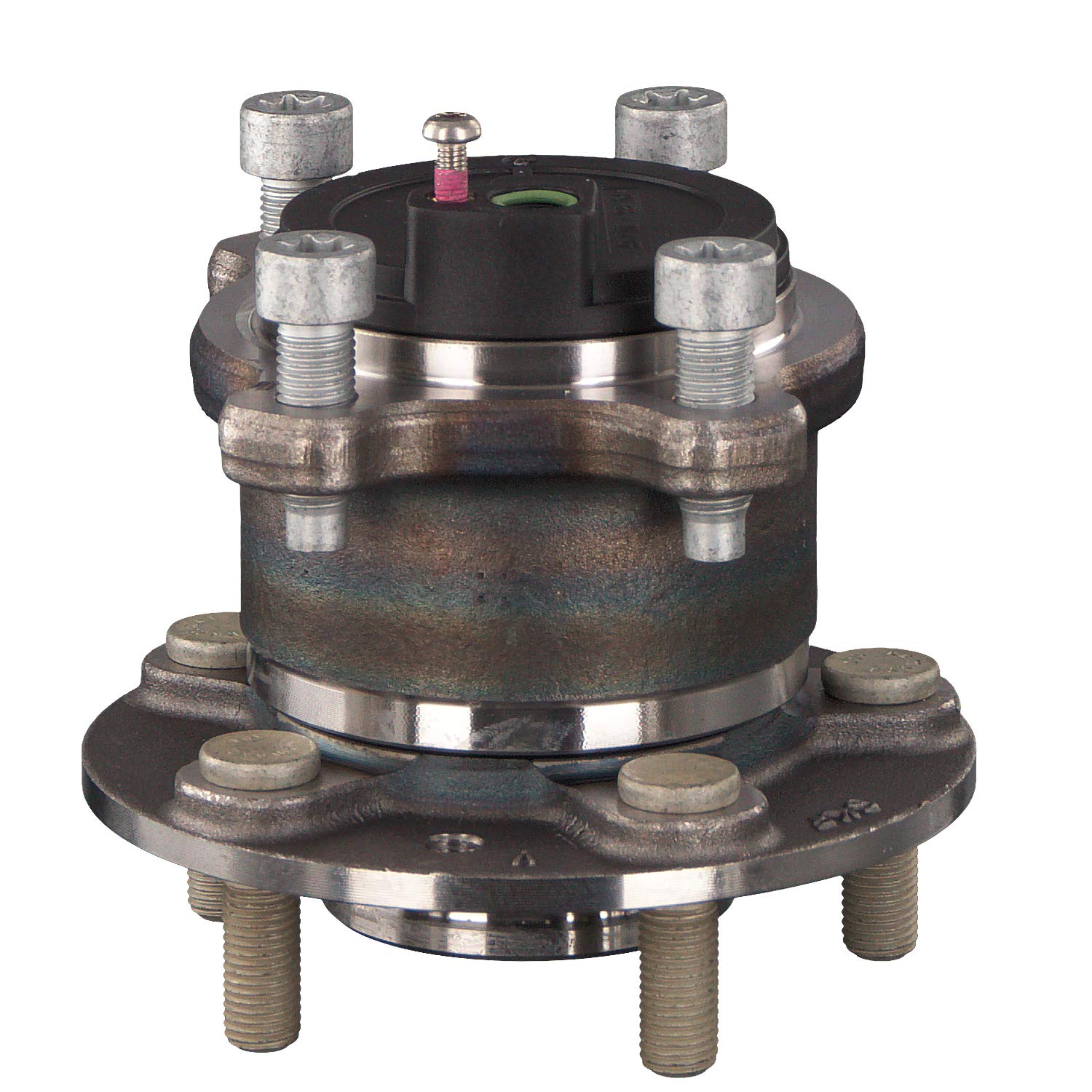Febi Bilstein 44889 Wheel Bearing Kit with Hub, ABS Sensor Ring & Screws - Complete Front/Rear Wheel Assembly Replacement for Smooth & Safe Driving