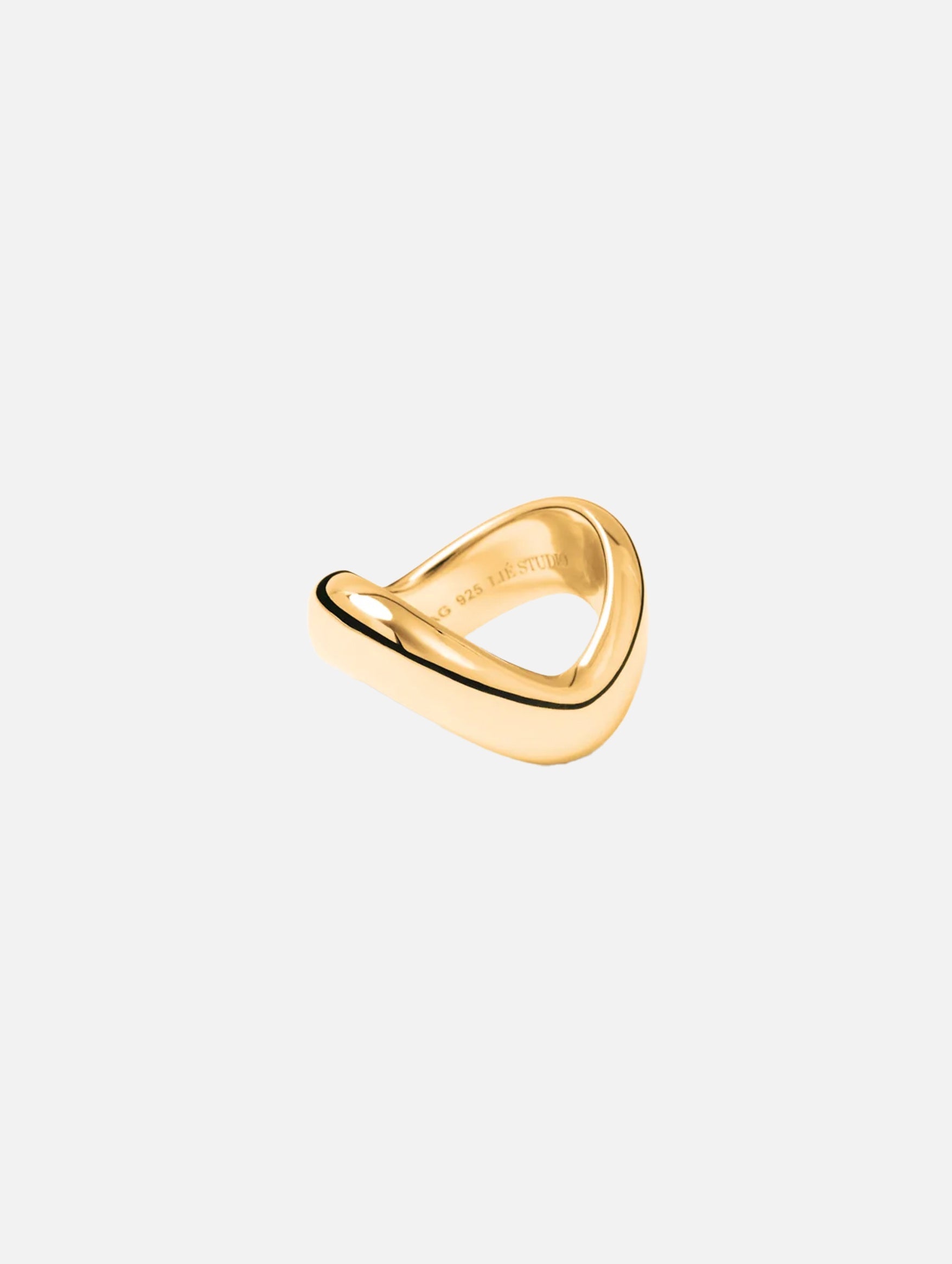 Ivalo Gold Ring for Women - Elegant 14K Solid Gold Minimalist Band Ring - Perfect for Everyday Wear, Anniversary & Wedding Gifts