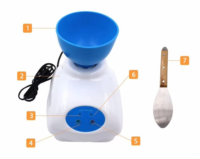 45W High-Speed Vibrating Mixer for Alginate & Gypsum - Laboratory Dental Mixing Machine | Perfect for Dental Labs, Prosthetics & Orthodontic Work